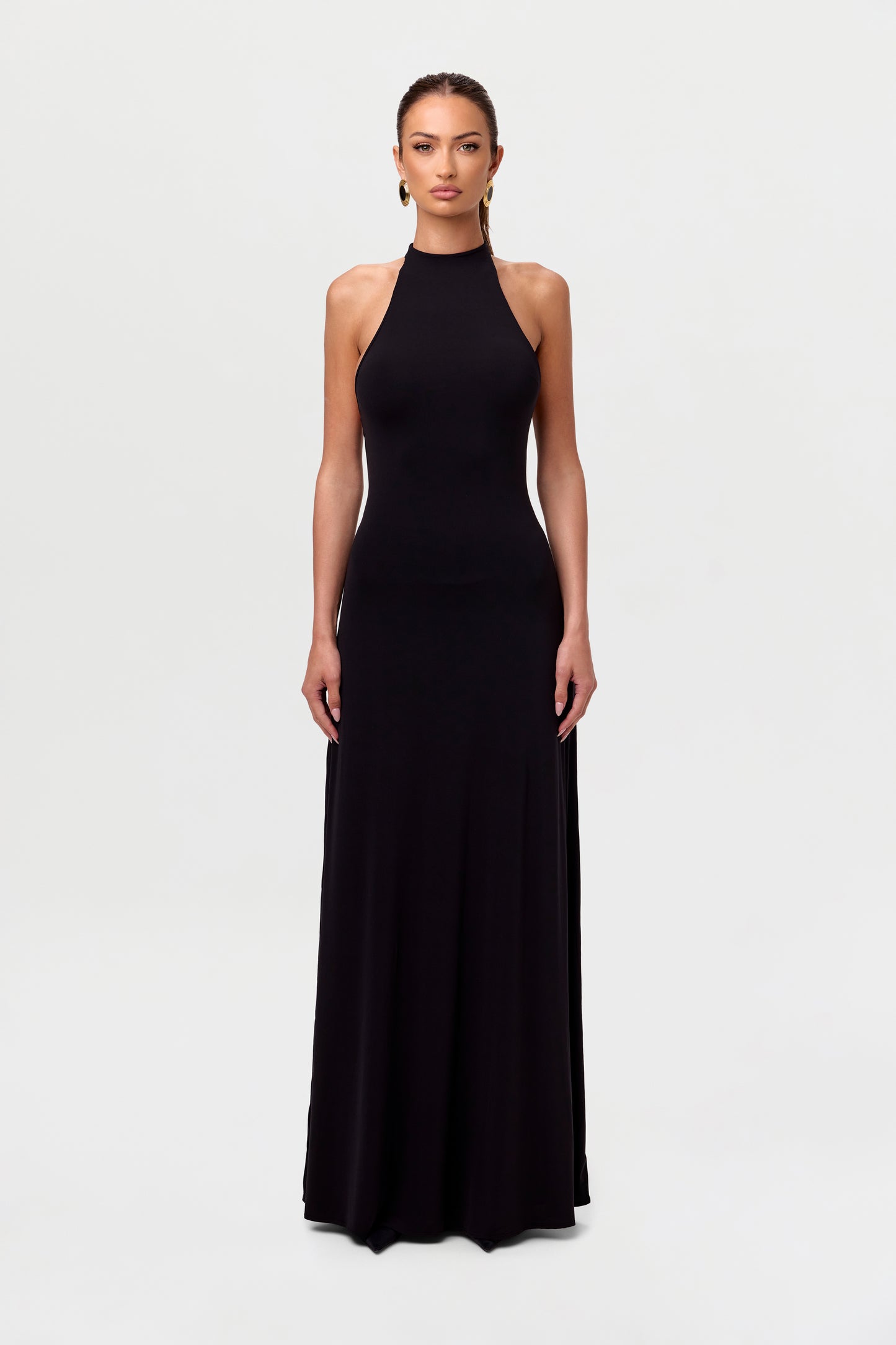Naked Racerback Maxi Dress