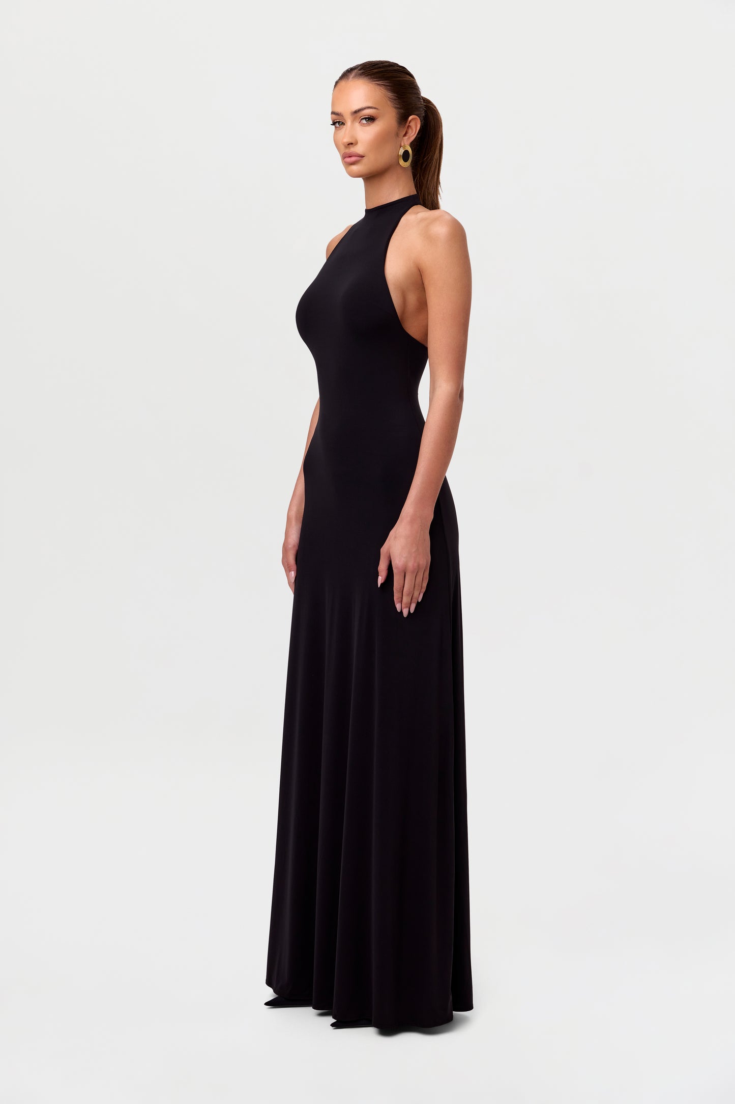 Naked Racerback Maxi Dress
