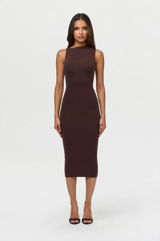 Naked Sleeveless Midi Dress