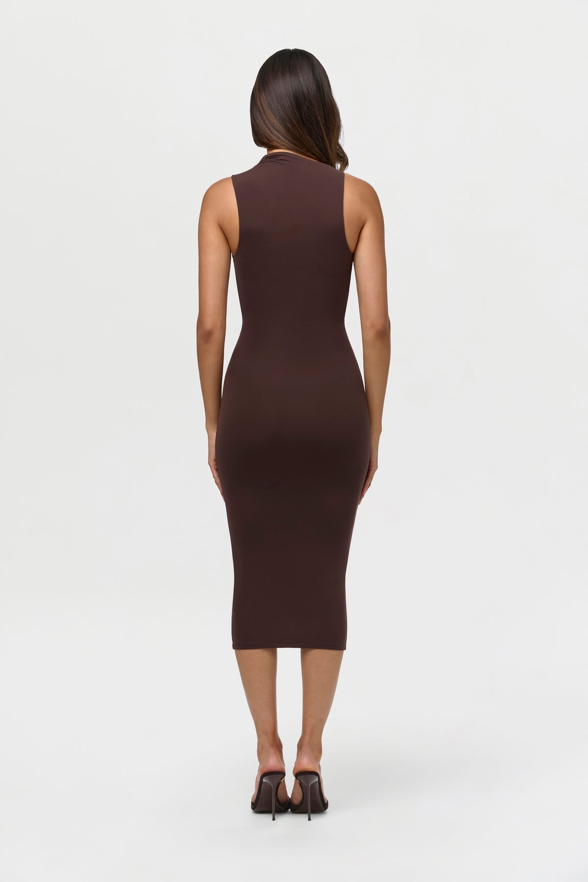 Naked Sleeveless Midi Dress