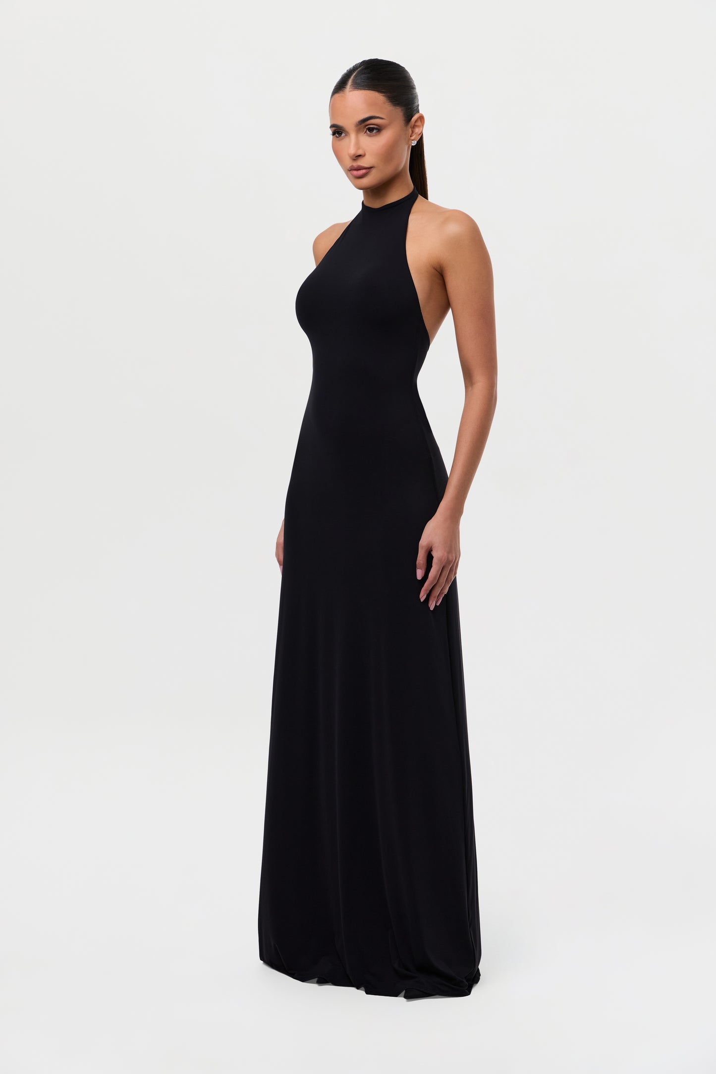Naked Faux Fur Maxi Dress