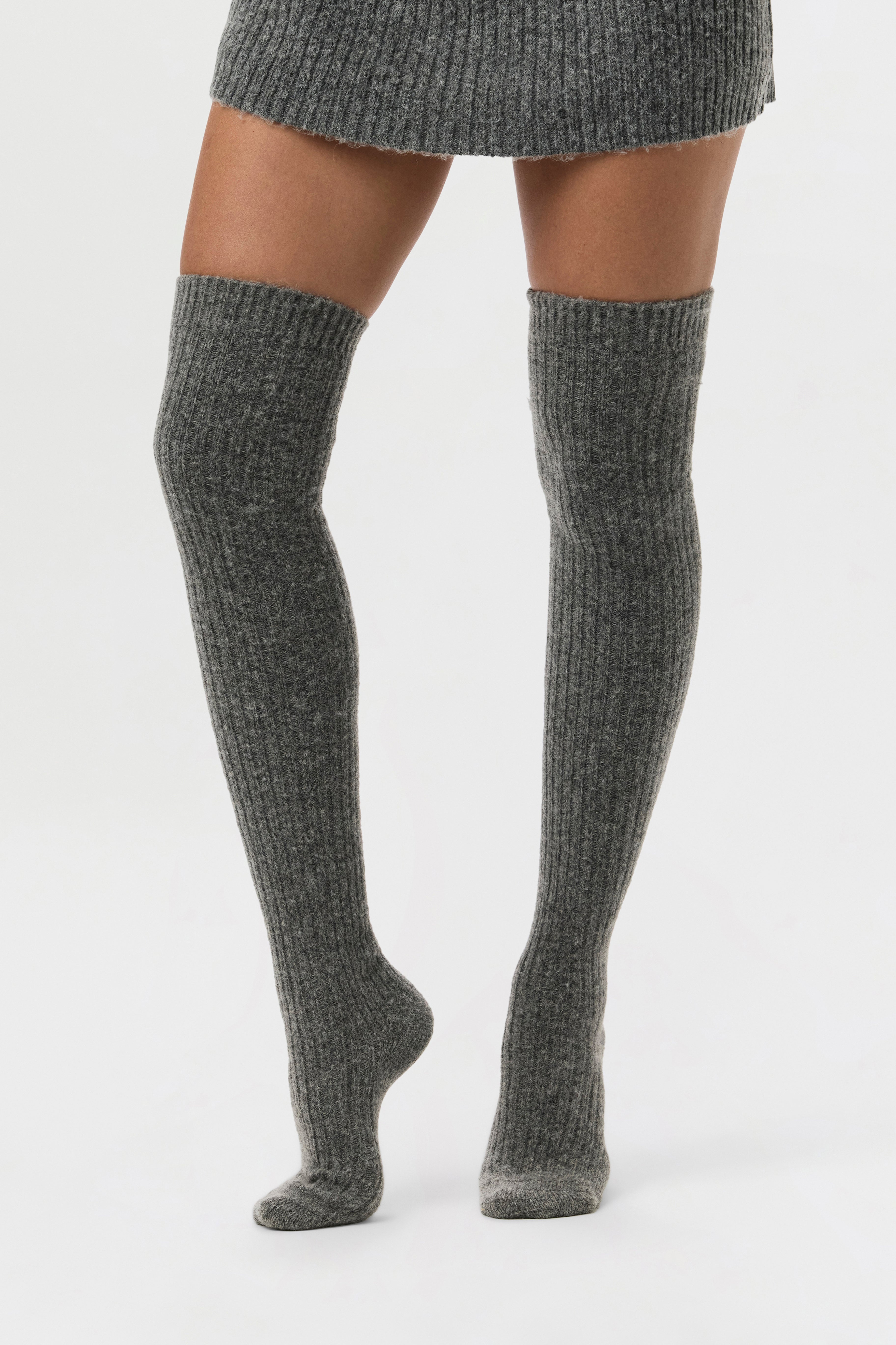 Knit Knee High Socks