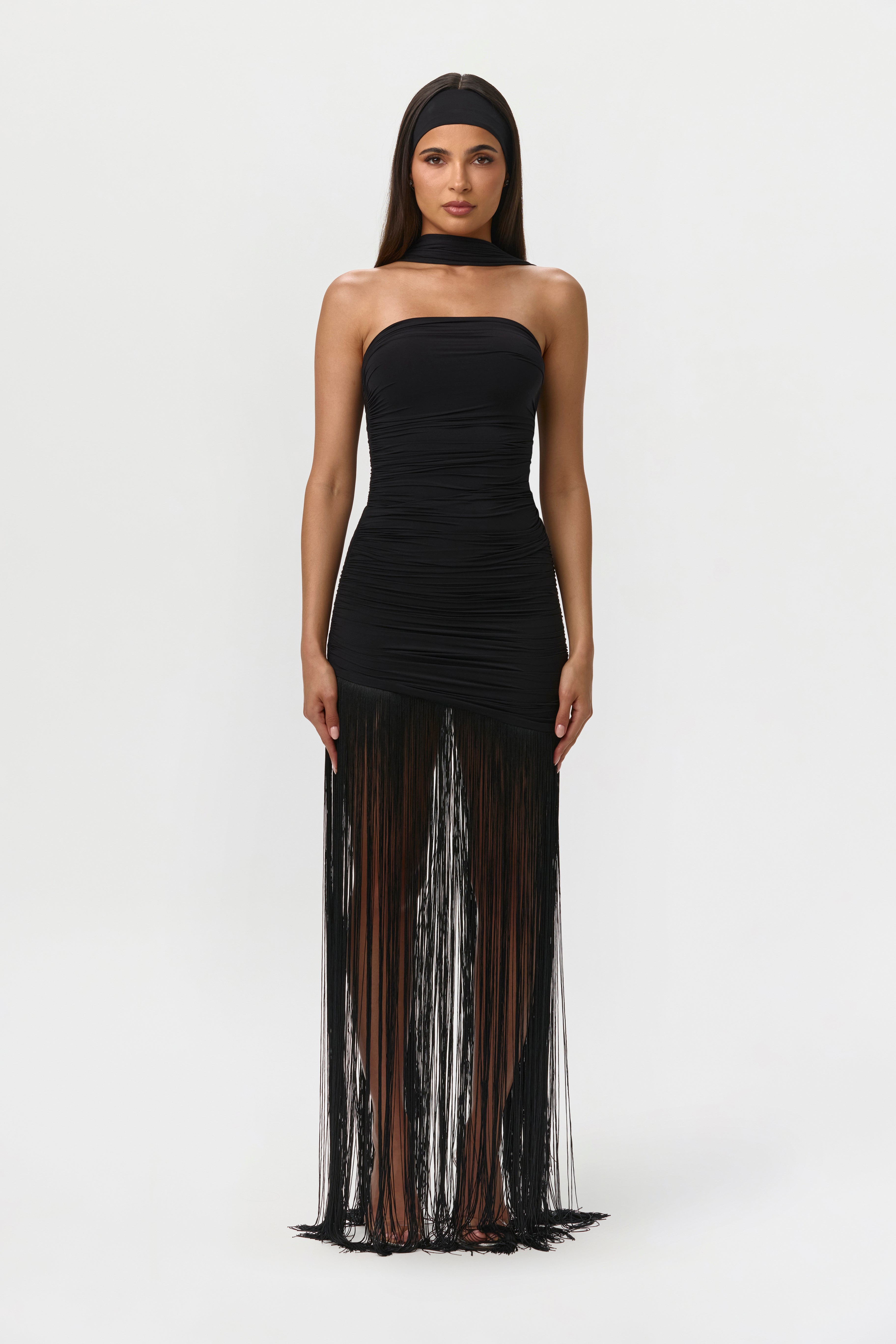Naked Fringe Mini Dress  Naked Wardrobe