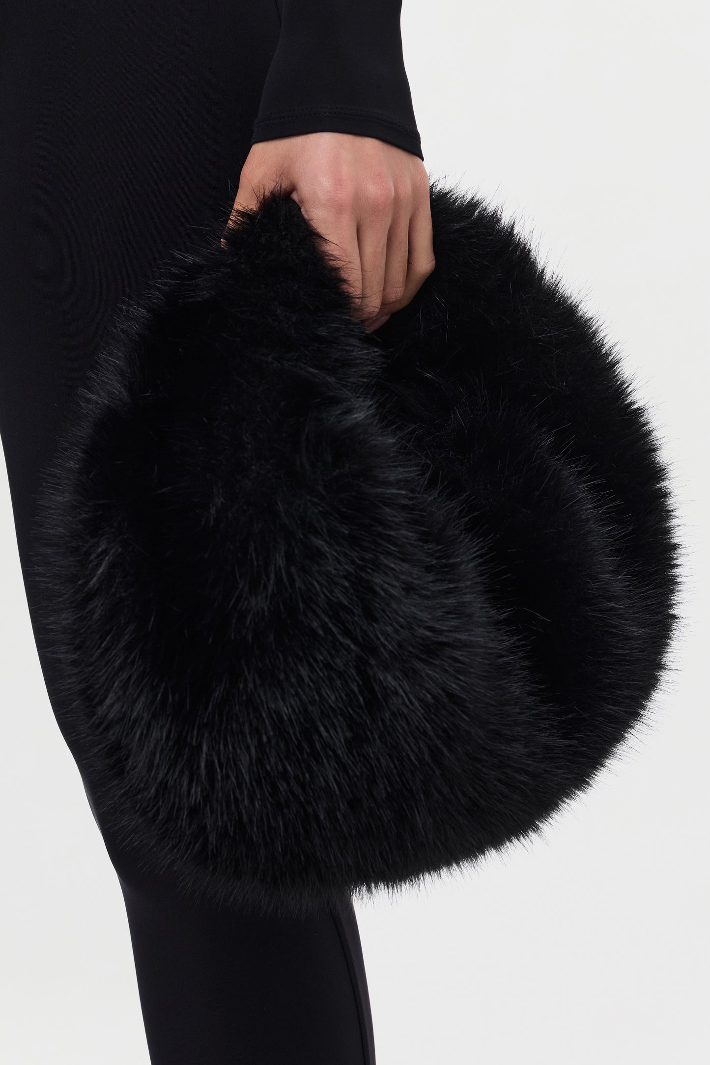 Faux Fur Plush Mini Bag