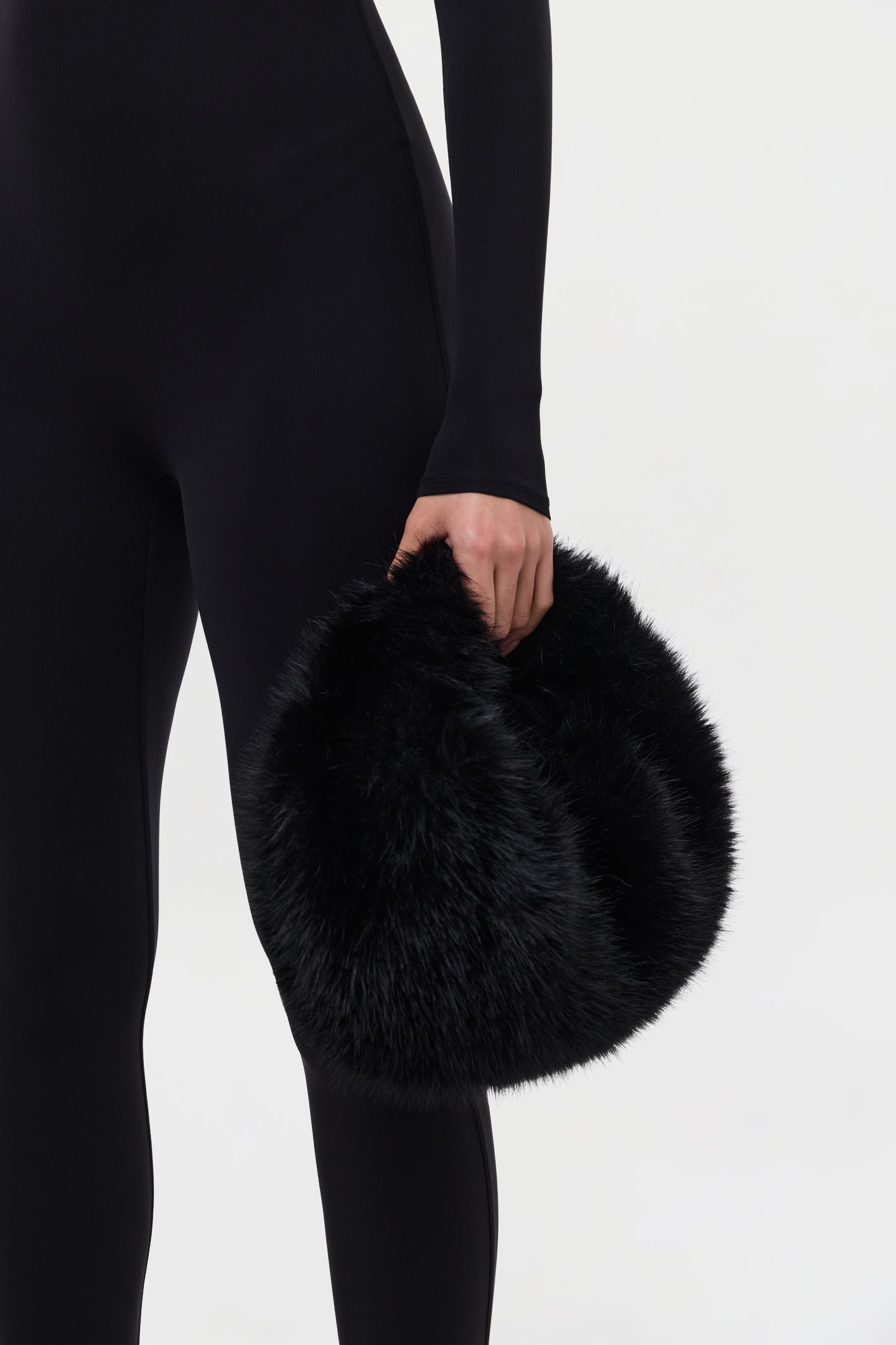 Faux Fur Plush Mini Bag