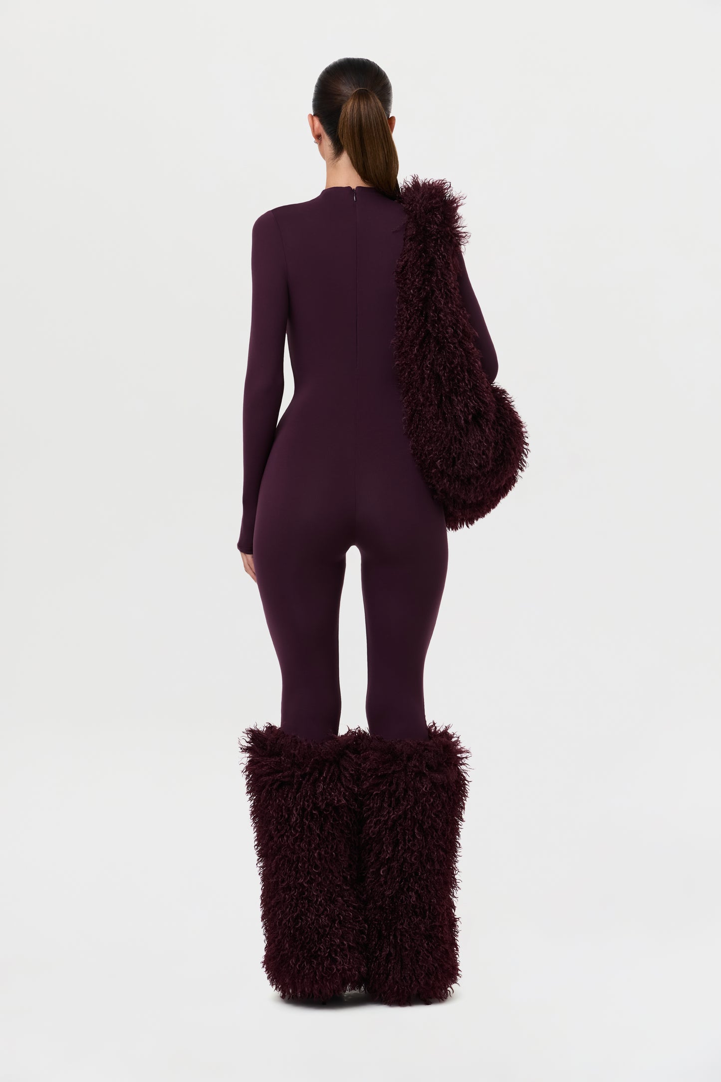 Faux Fur Plush Leg Warmers