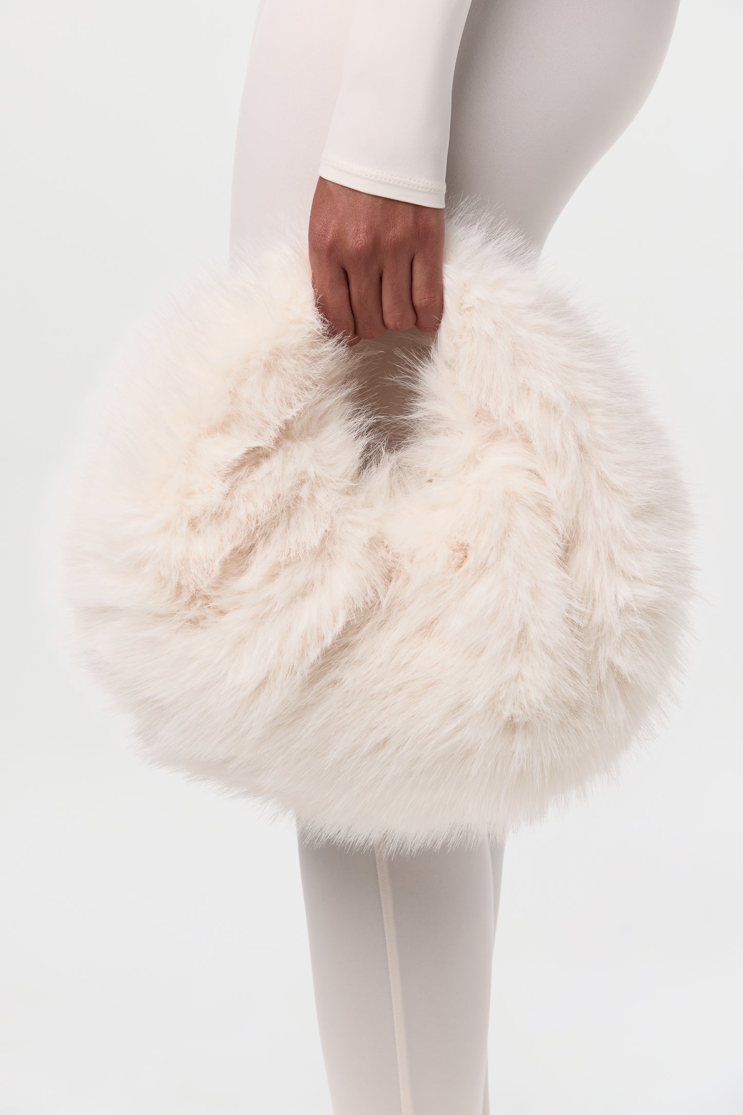 Faux Fur Oversized Bucket Hat