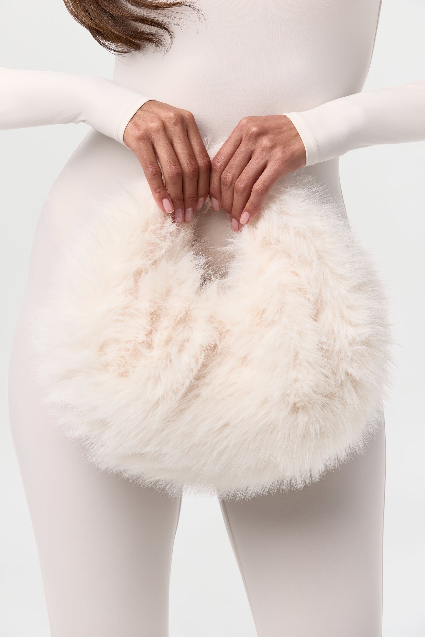 Faux Fur Oversized Bucket Hat