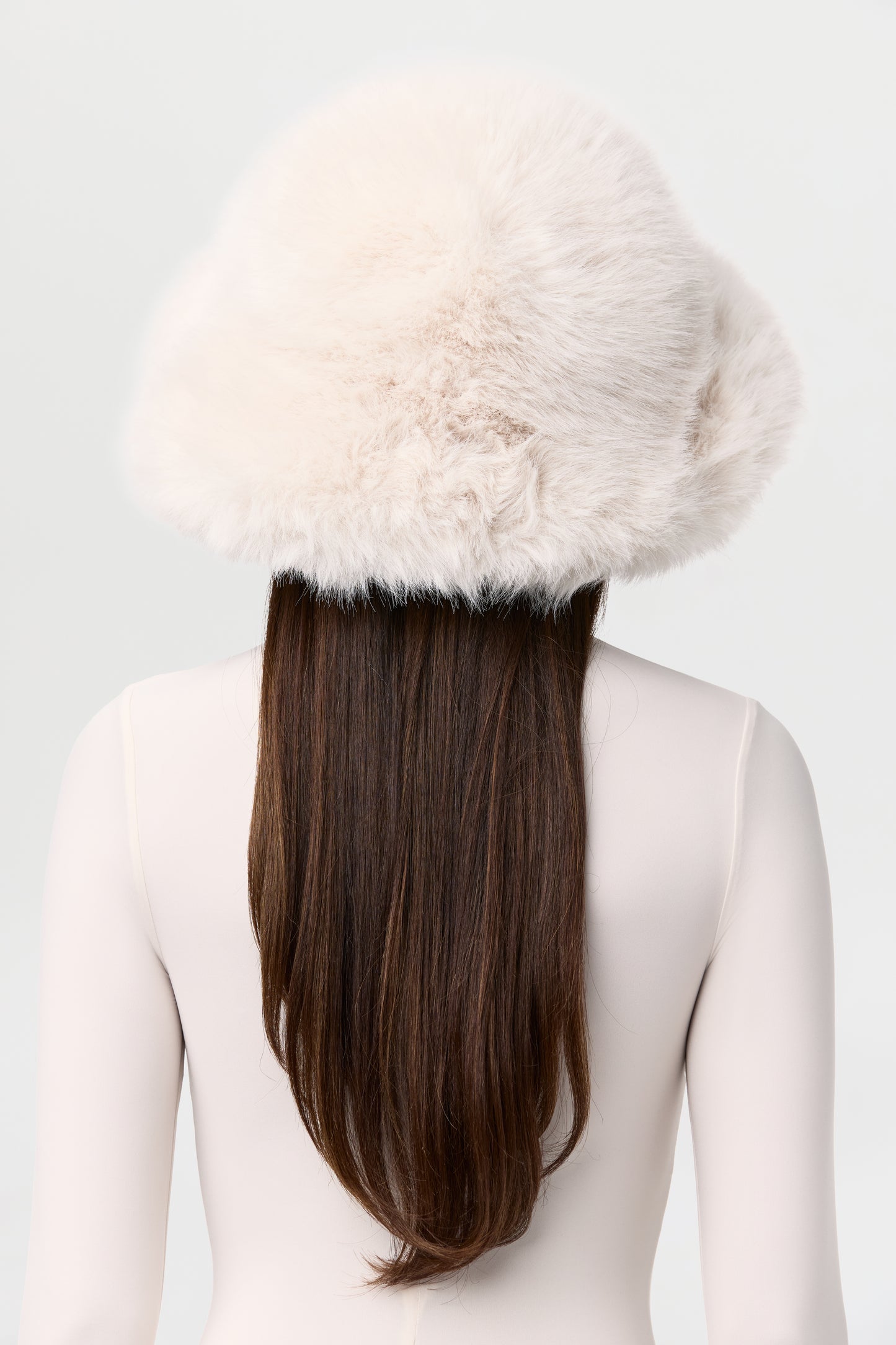 Faux Fur Oversized Bucket Hat