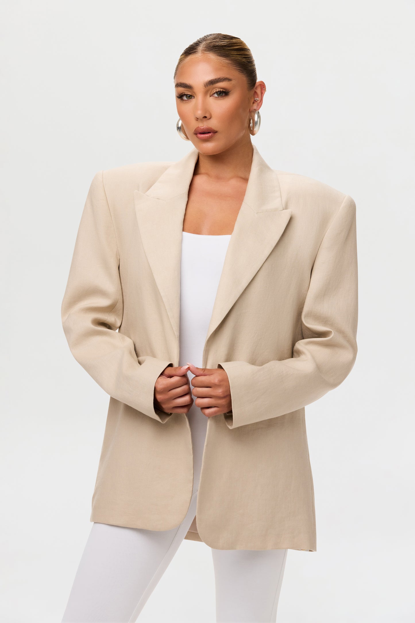Linen Suited Blazer
