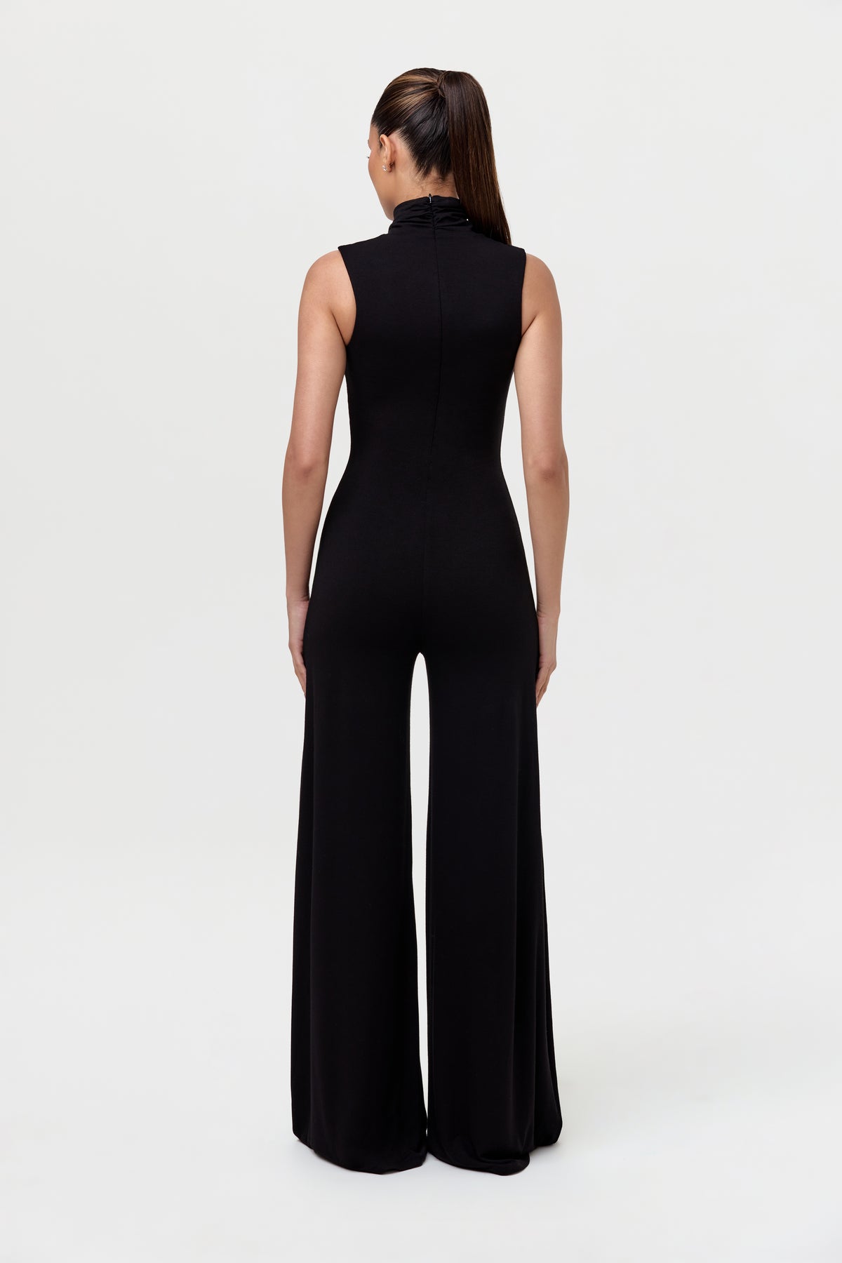 NW Turtleneck Wide-Leg Jumpsuit Petite