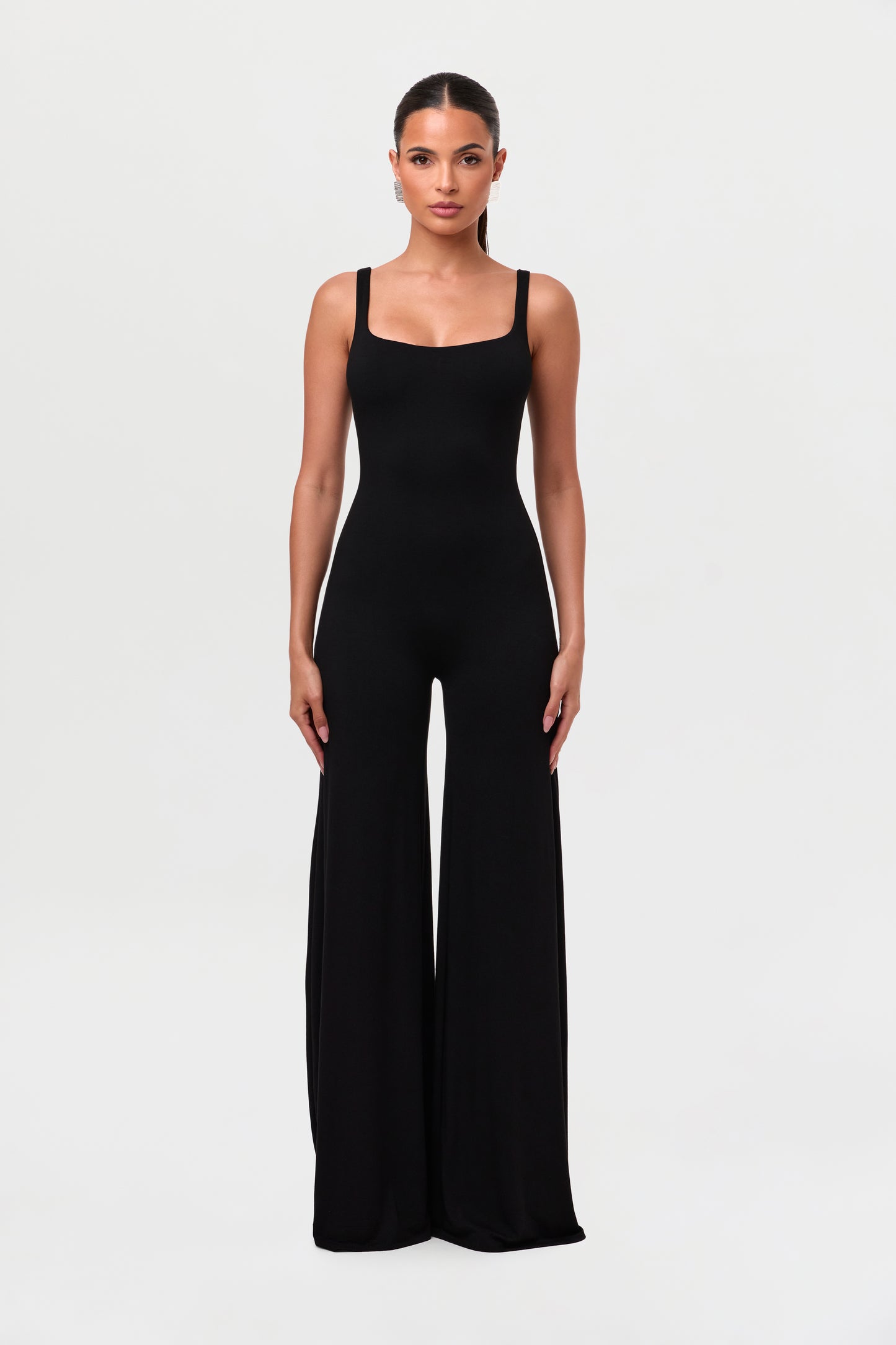 Smooth Tank Wide-Leg Jumpsuit