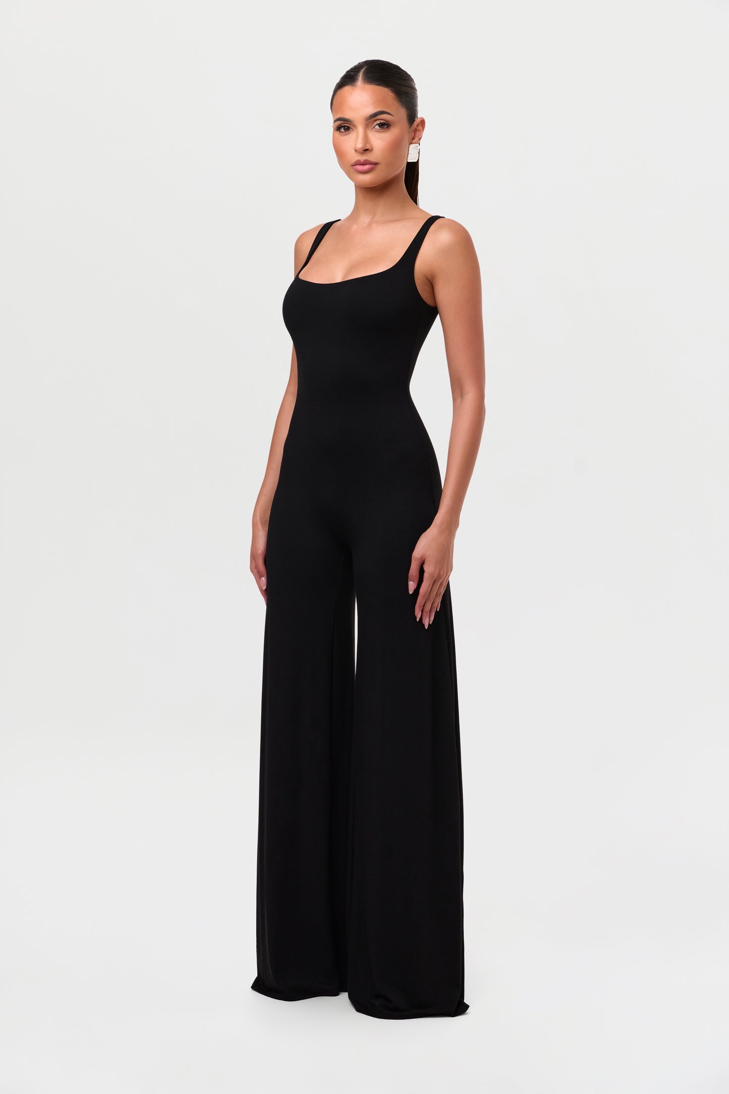 Smooth Tank Wide-Leg Jumpsuit
