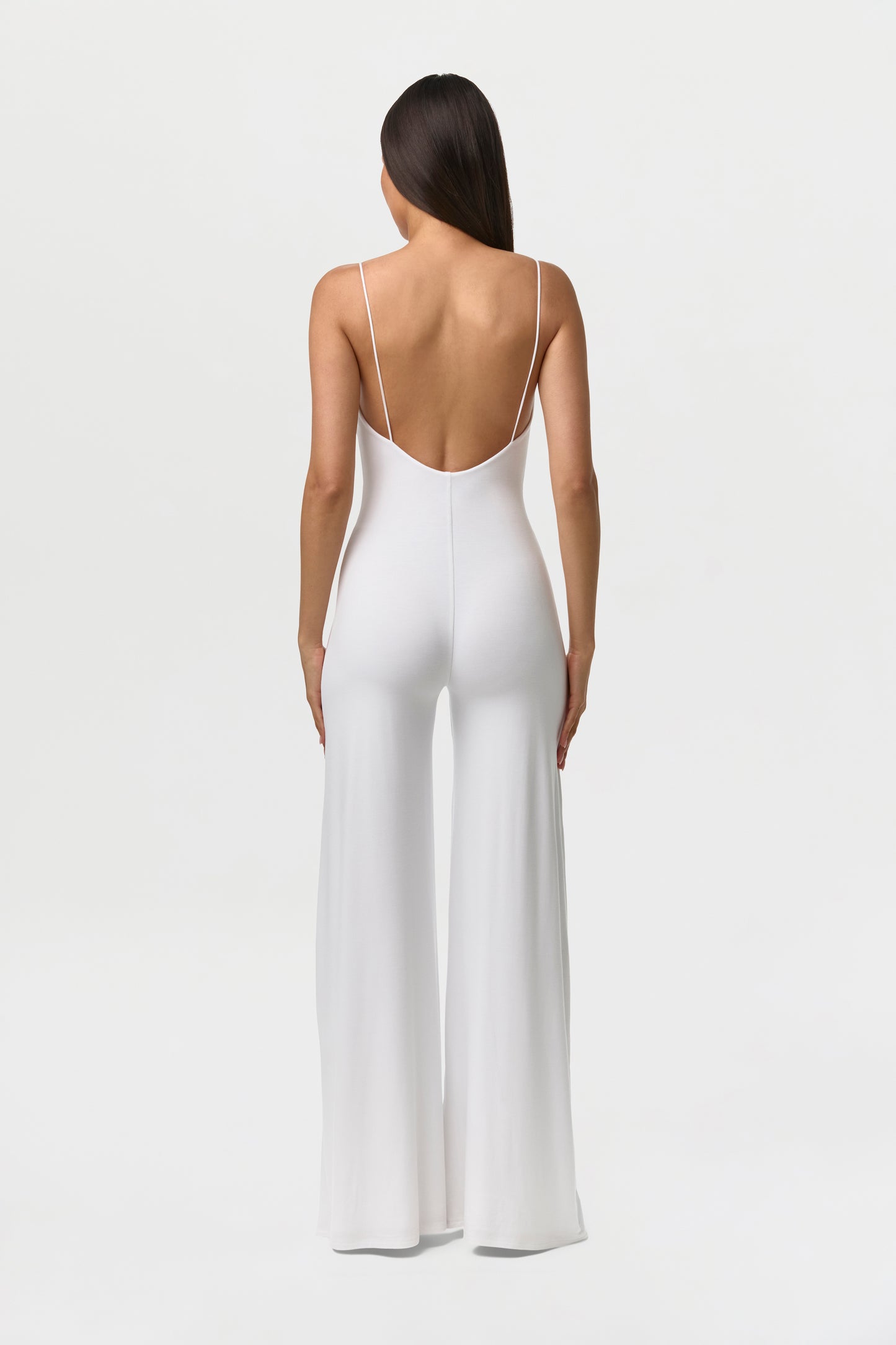 Smooth Cami Wide Leg Jumpsuit Petite