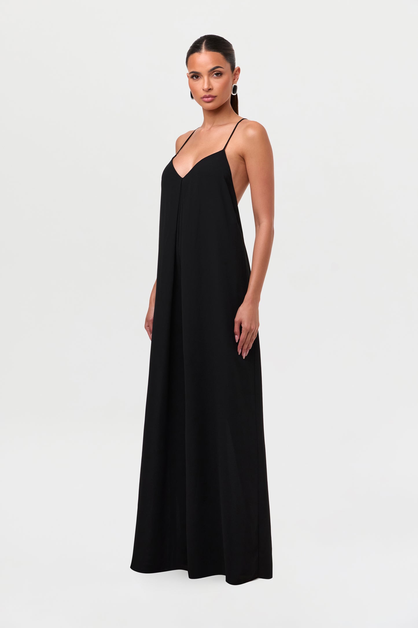 Chiffon Cami Wide Leg Jumpsuit