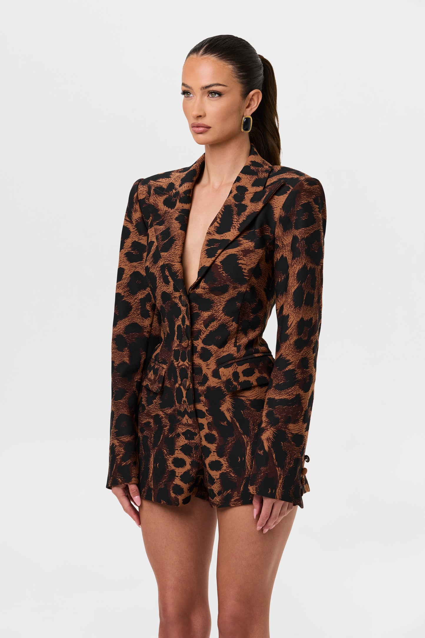 Suiting Blazer Romper