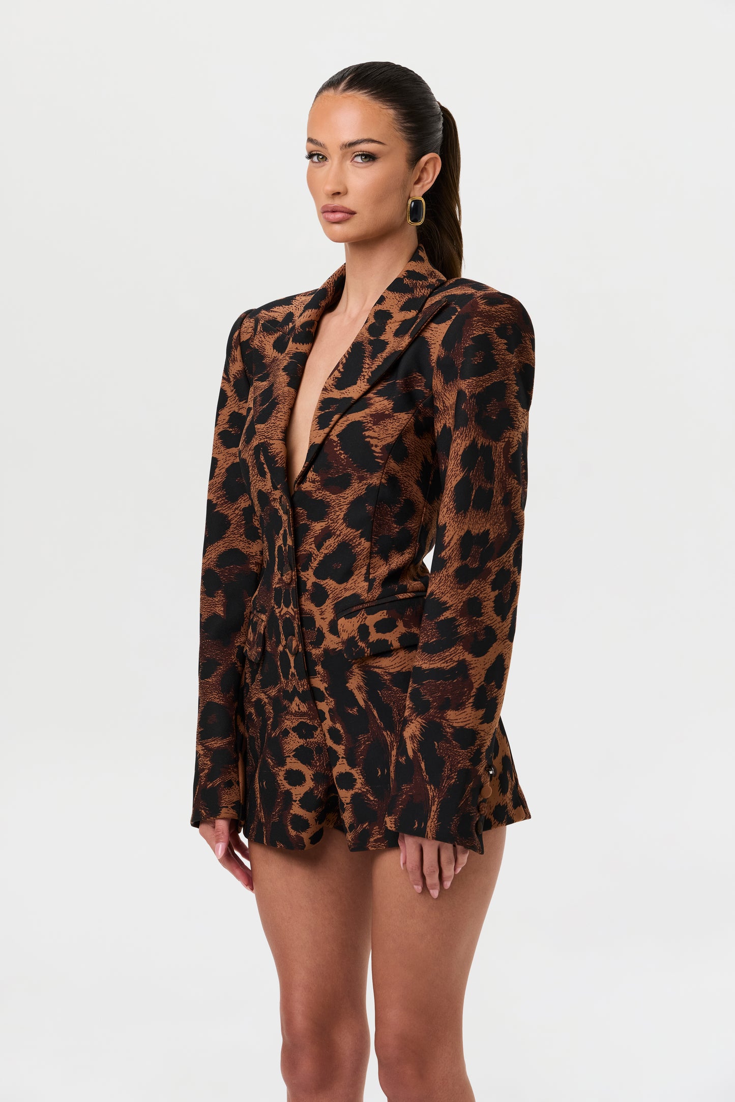 Suiting Blazer Romper