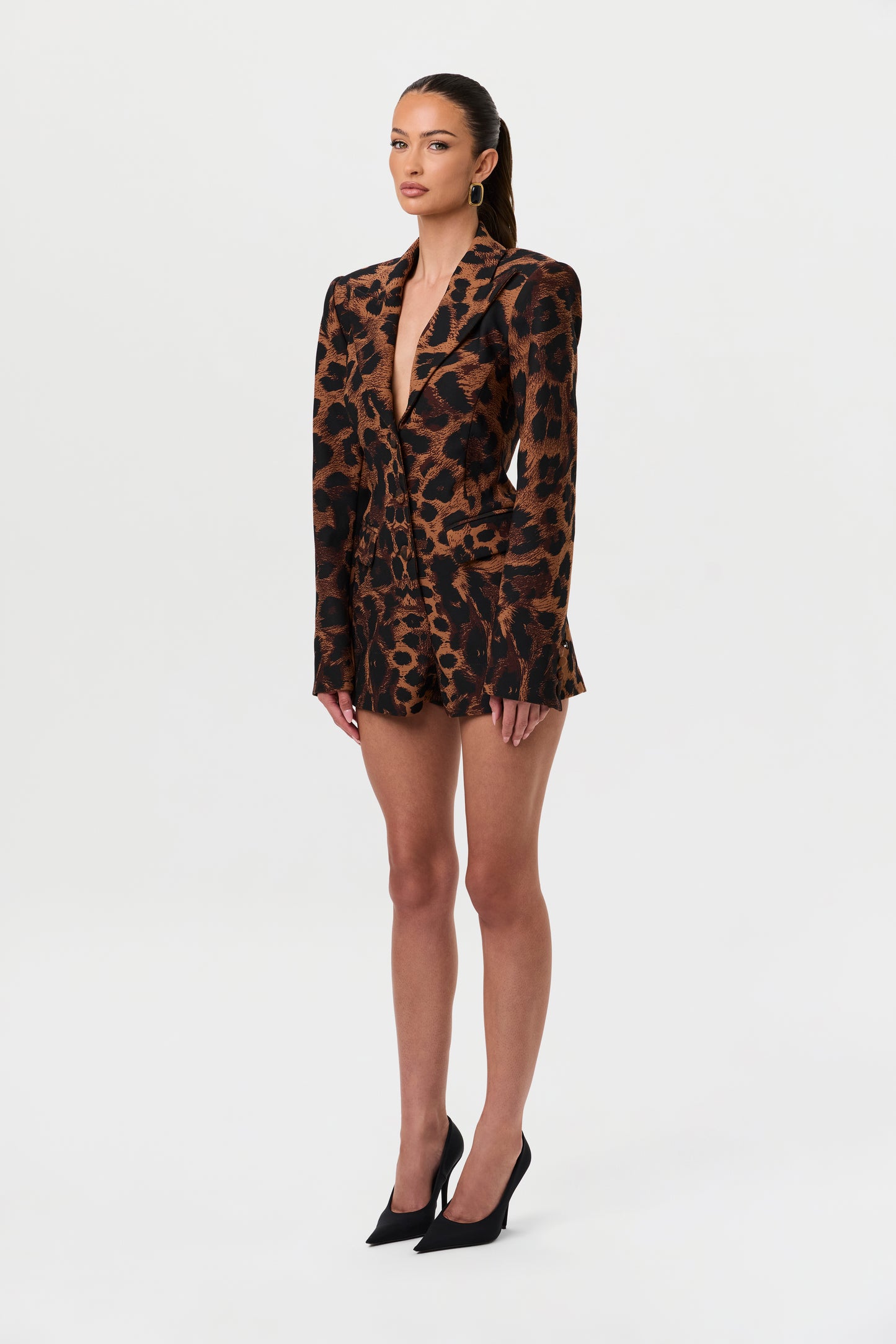 Suiting Blazer Romper