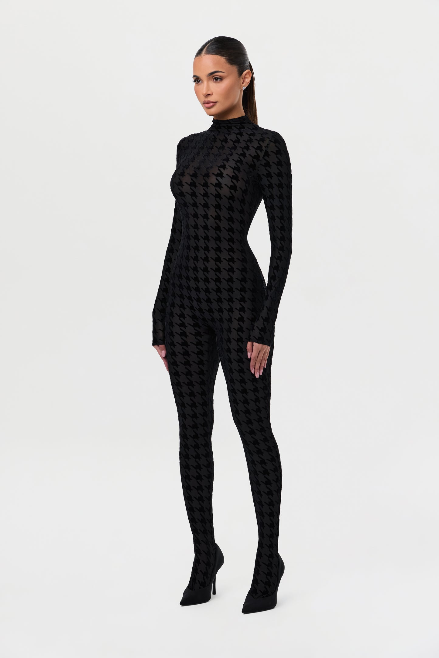 Burnout Closed Toe Jumpsuit Petite