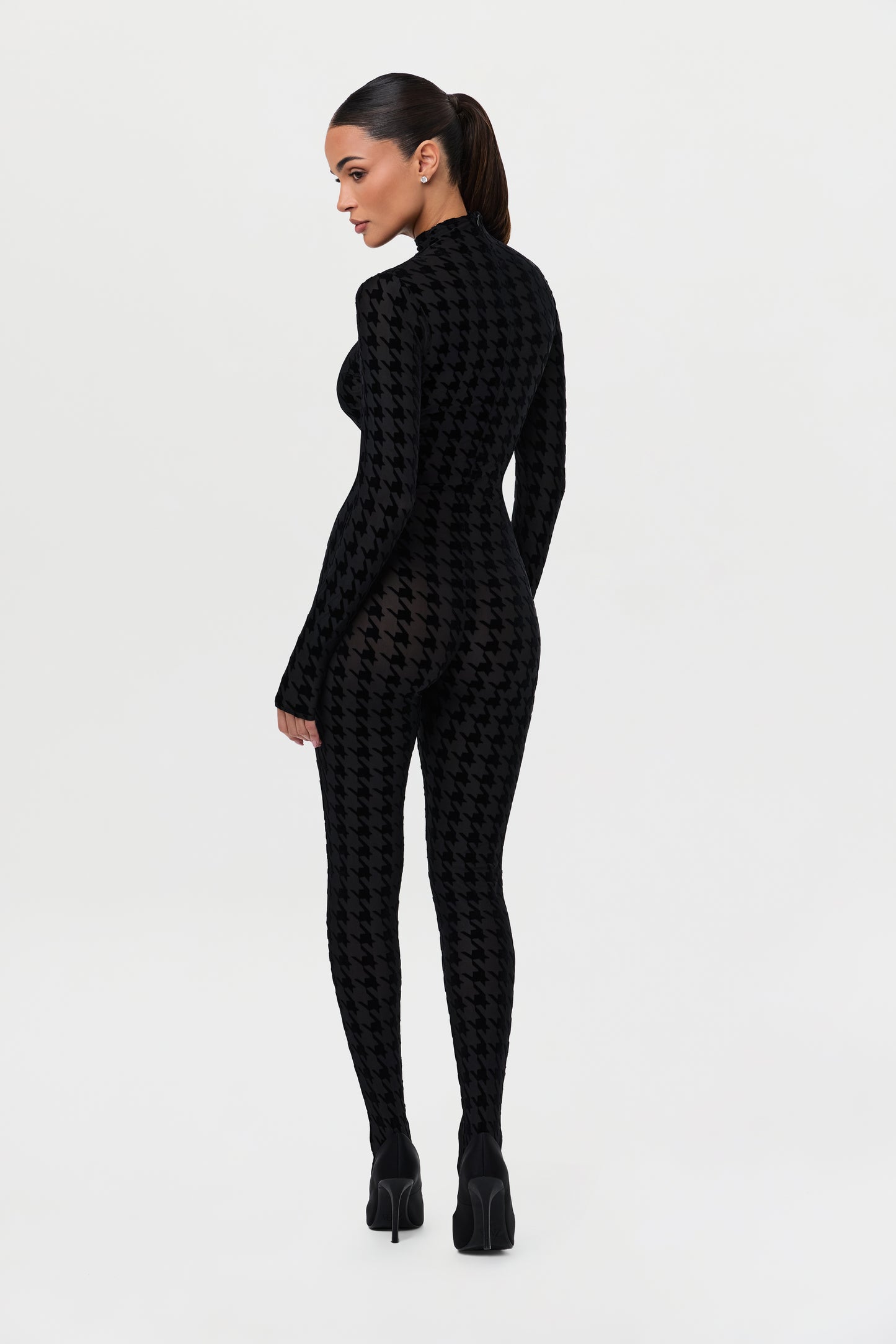 Burnout Closed Toe Jumpsuit Petite