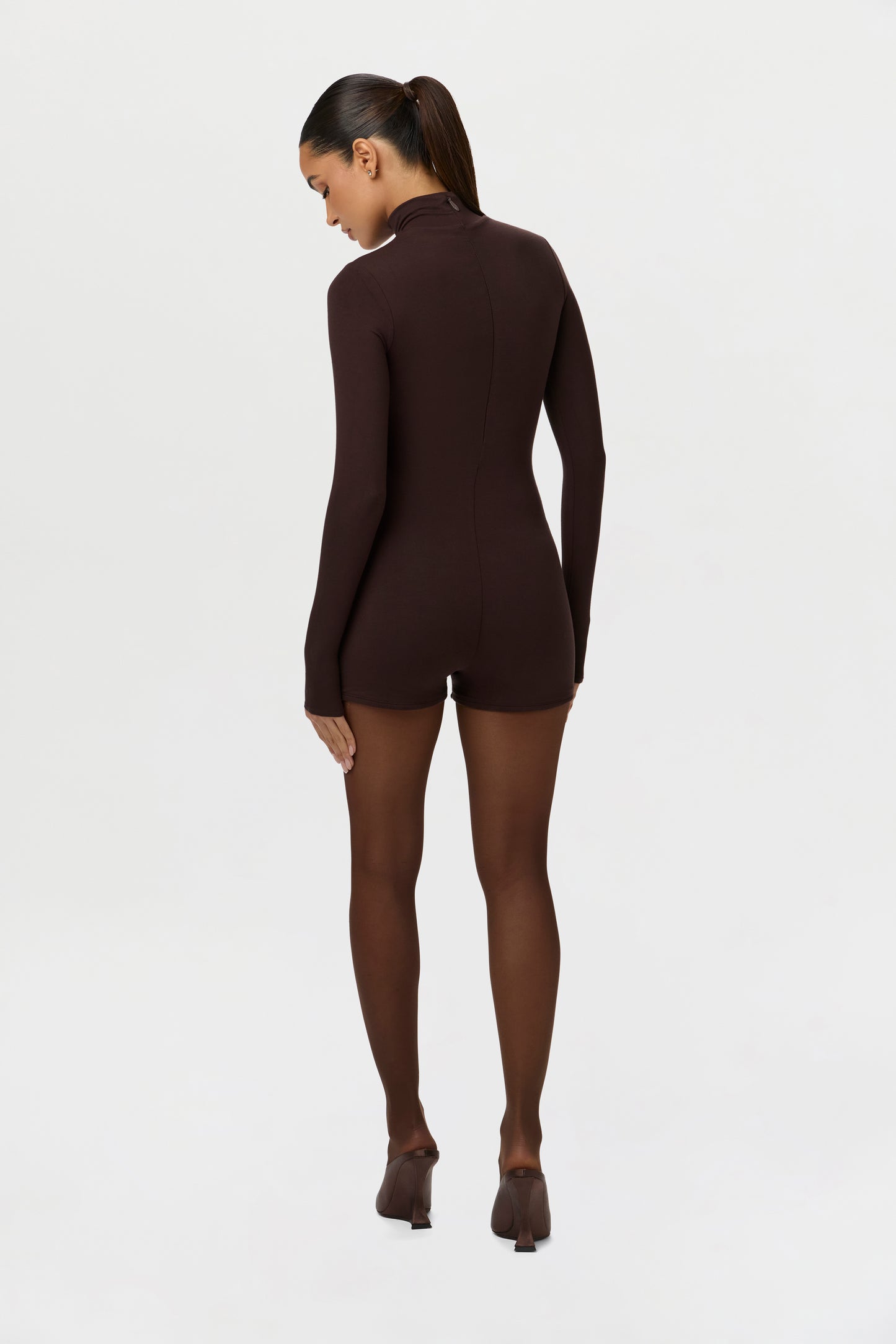Butter Turtleneck Contour Romper