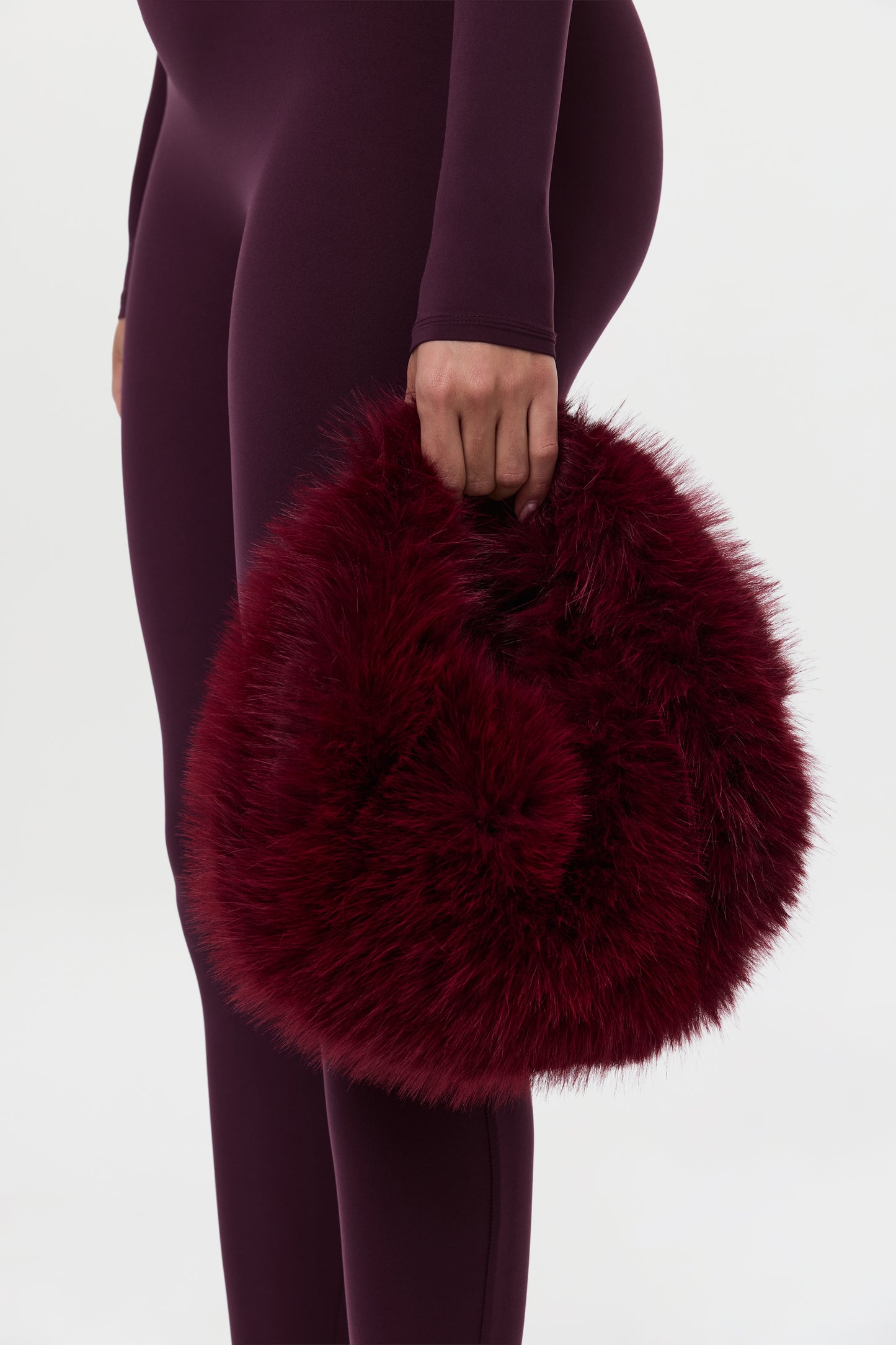 Faux Fur Plush Mini Bag