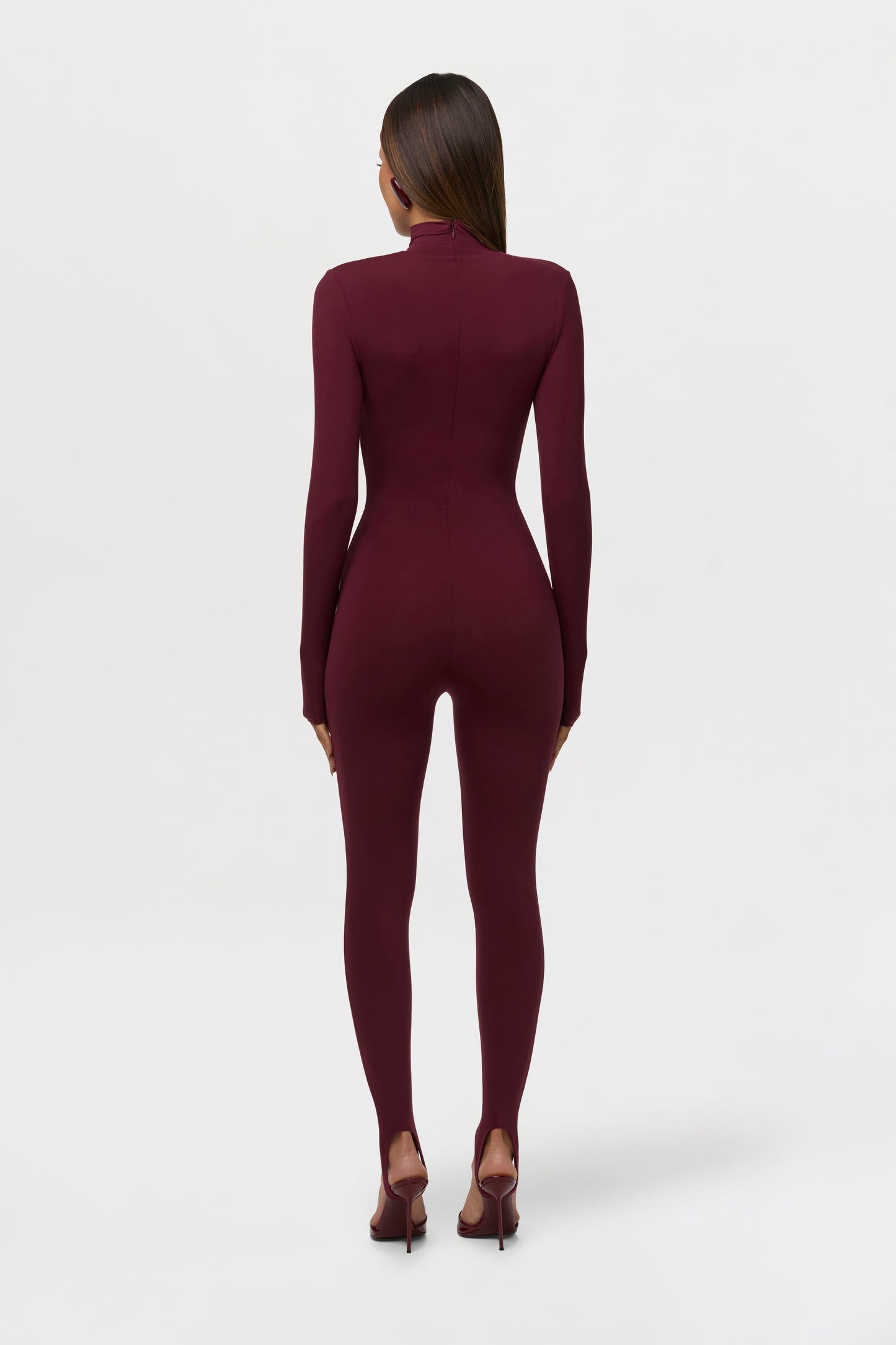 Naked Turtleneck Stirrup Jumpsuit Petite