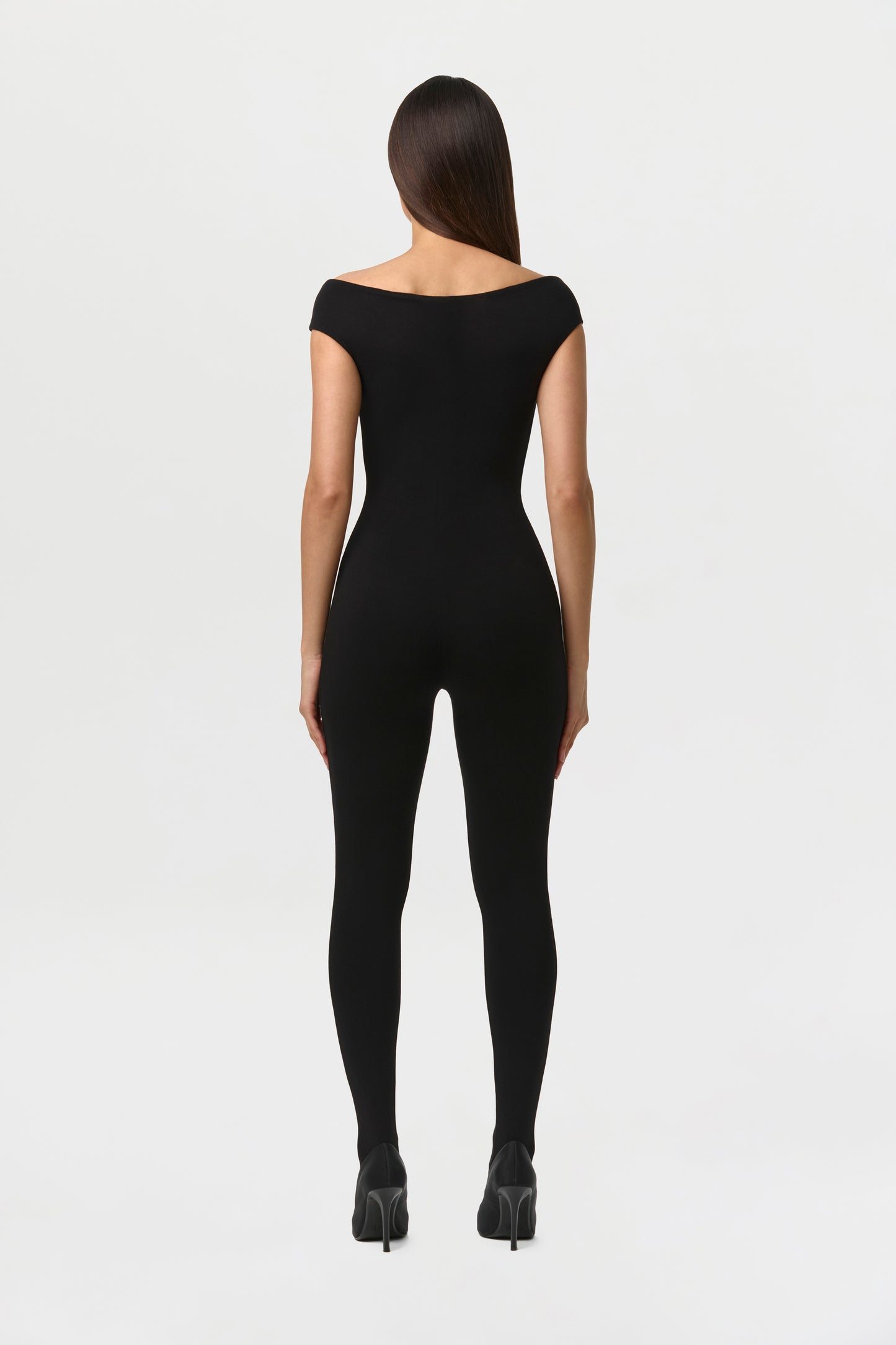 Smooth Off-Shoulder Jumpsuit