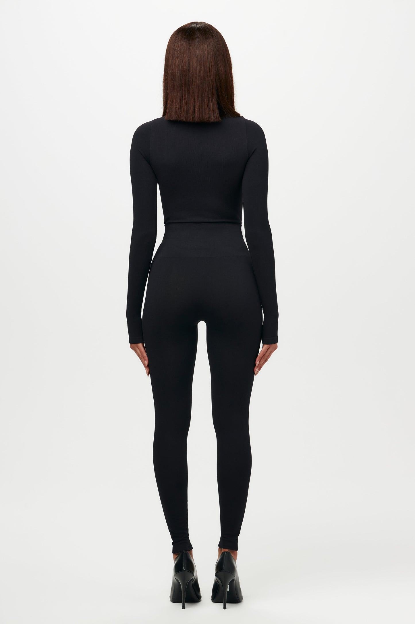 SEAMLESS RIBBED LEGGING