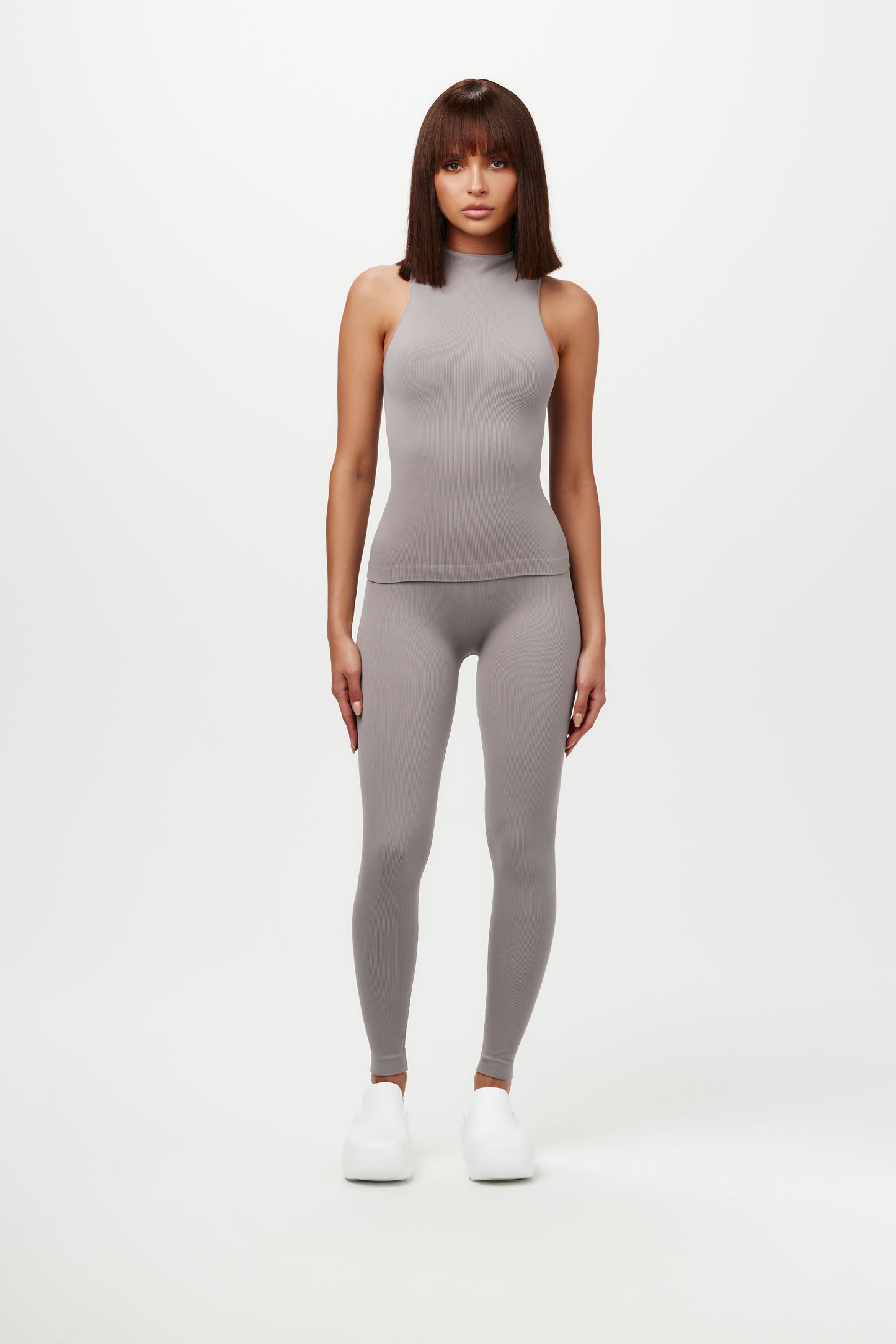 SEAMLESS RIBBED LEGGING