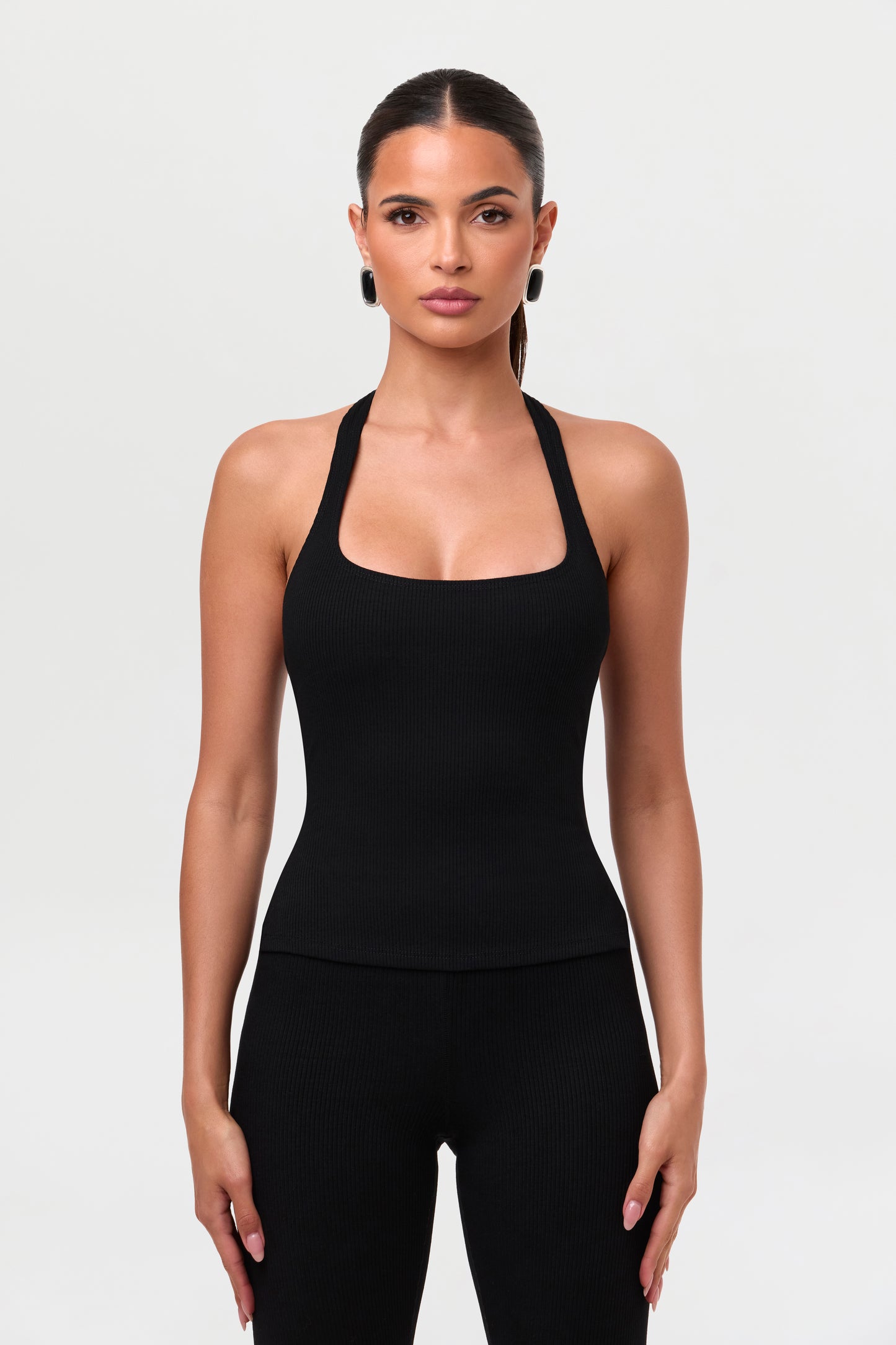 Snatched Contour Halter Top