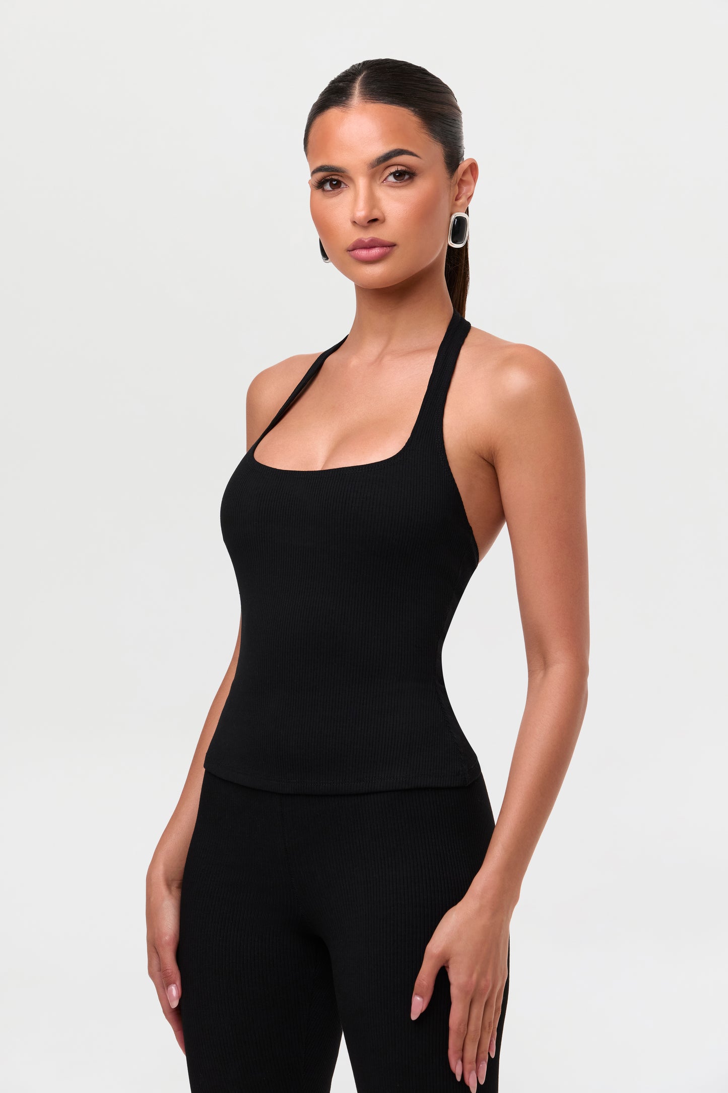 Snatched Contour Halter Top