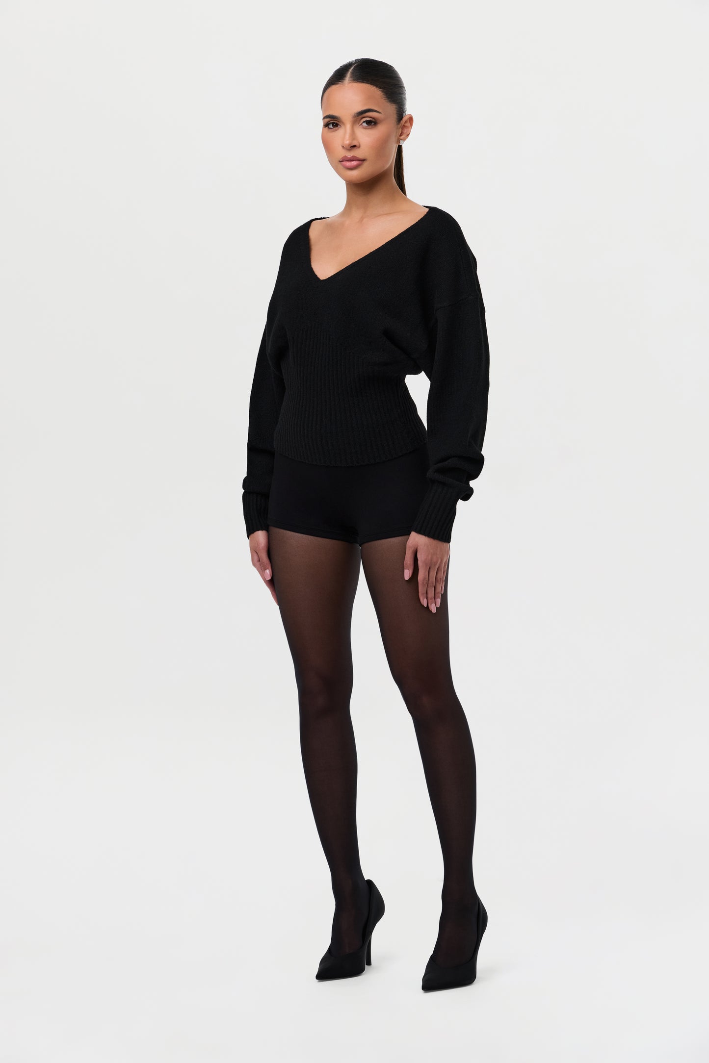 Butter Scoop Waist Hot Pants