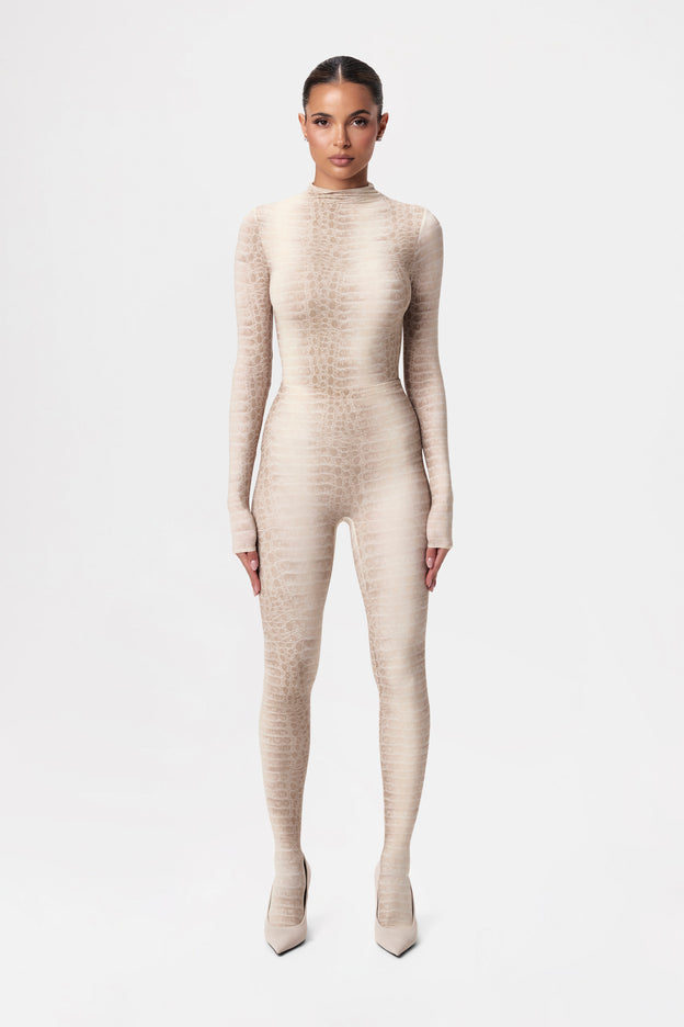 Naked Print Tights