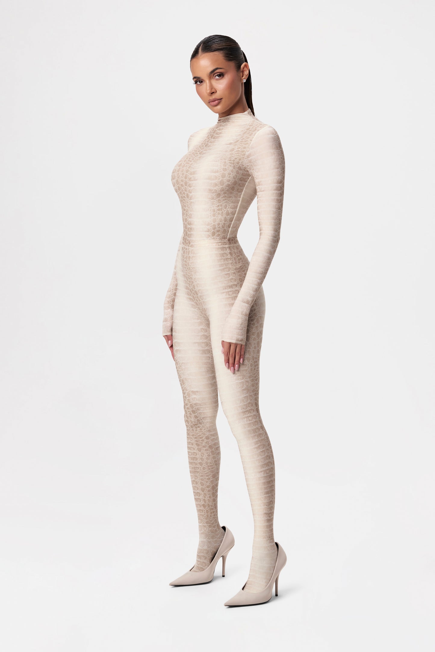 Naked Print Tights