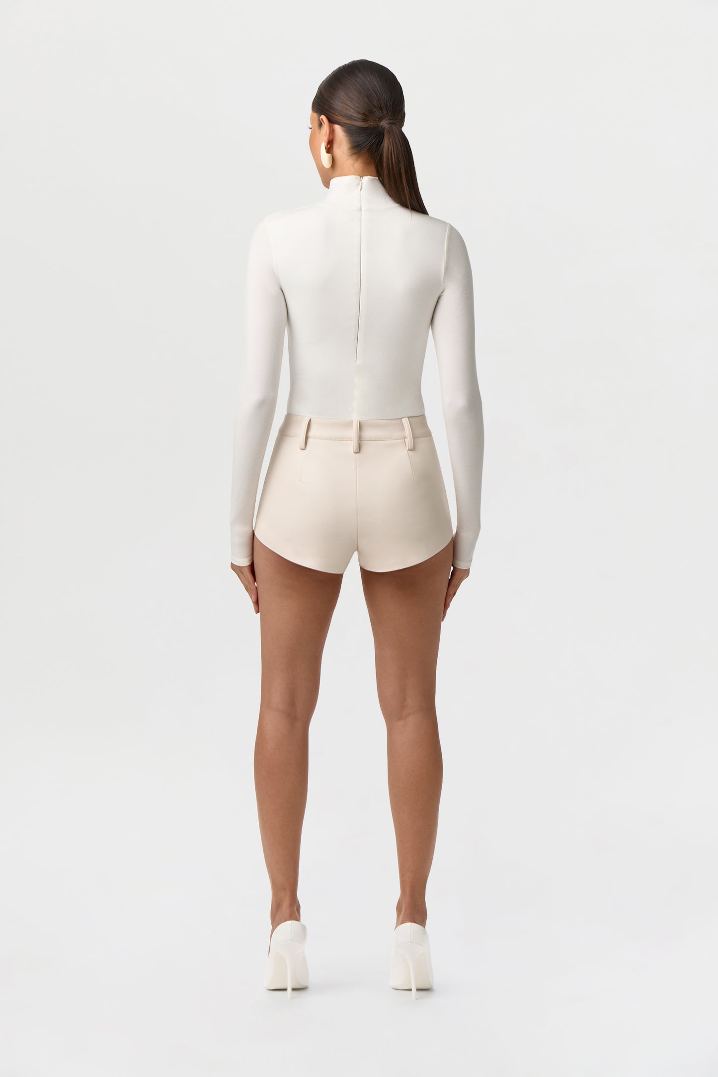 Vegan Leather Hot Pants