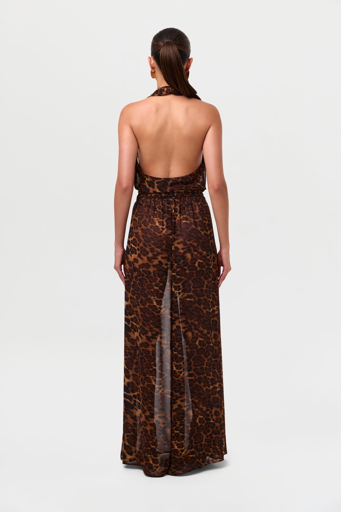 Chiffon Wide Leg Pants