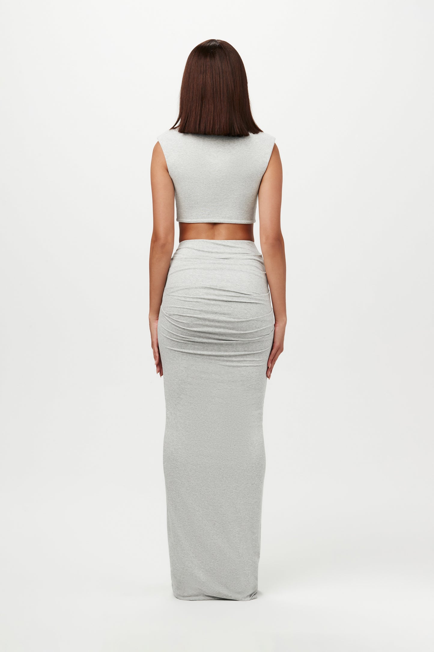 NW Turtleneck Sleeveless Crop Top
