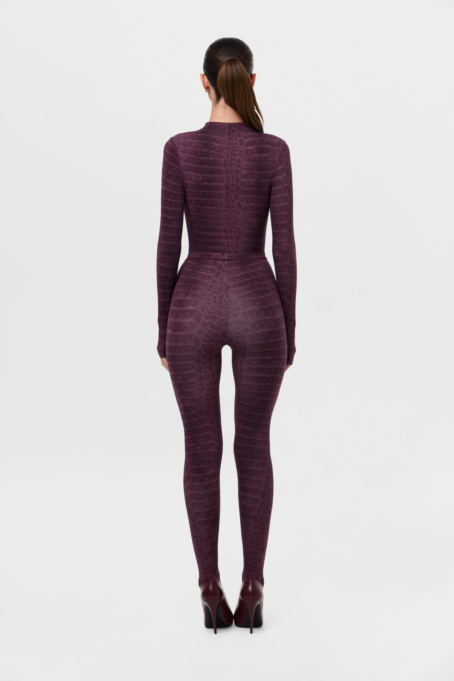 Naked Print Tights