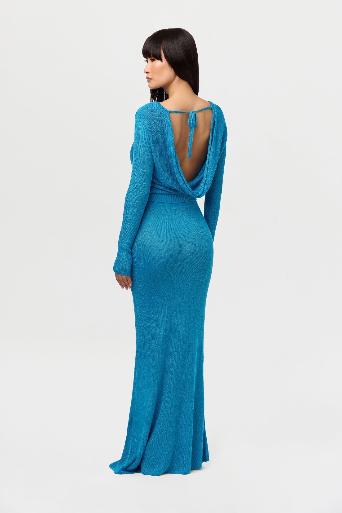 Knit Long Maxi Skirt