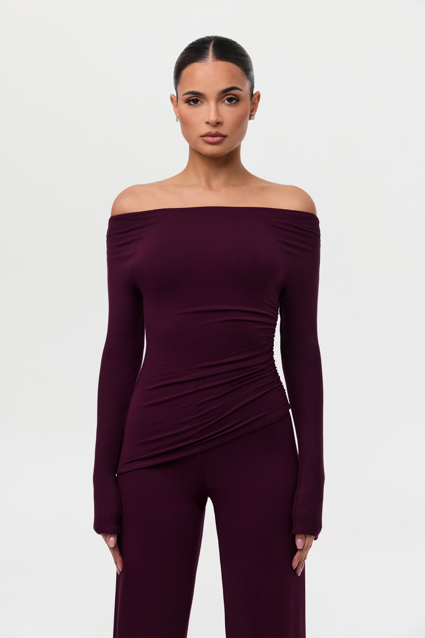 NW Off-Shoulder Asymmetric Top