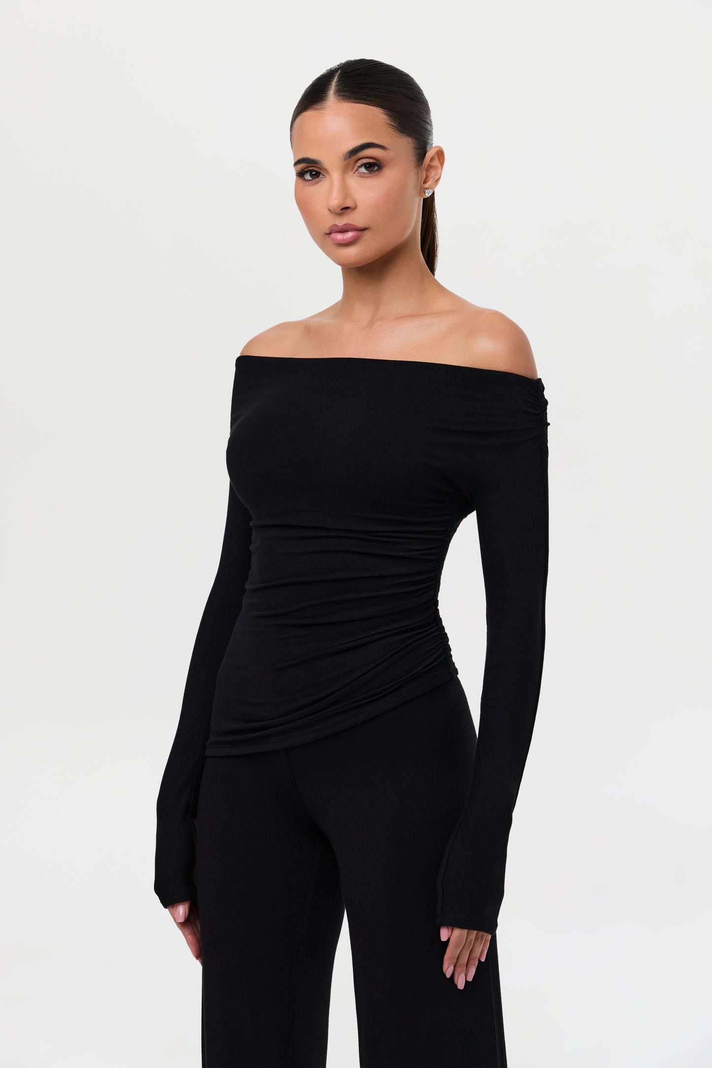 NW Off-Shoulder Asymmetric Top