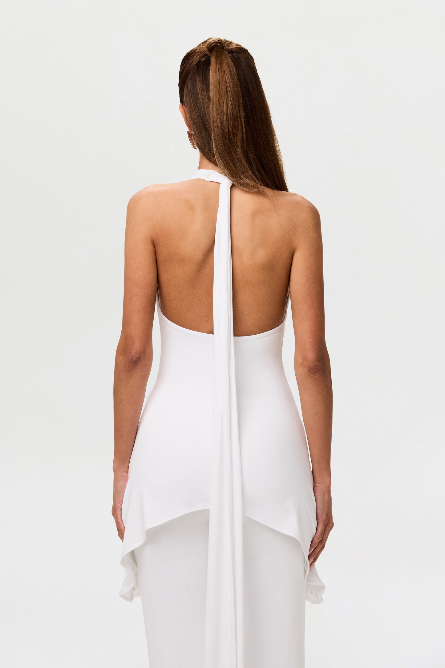 Smooth Halter High-Low Top