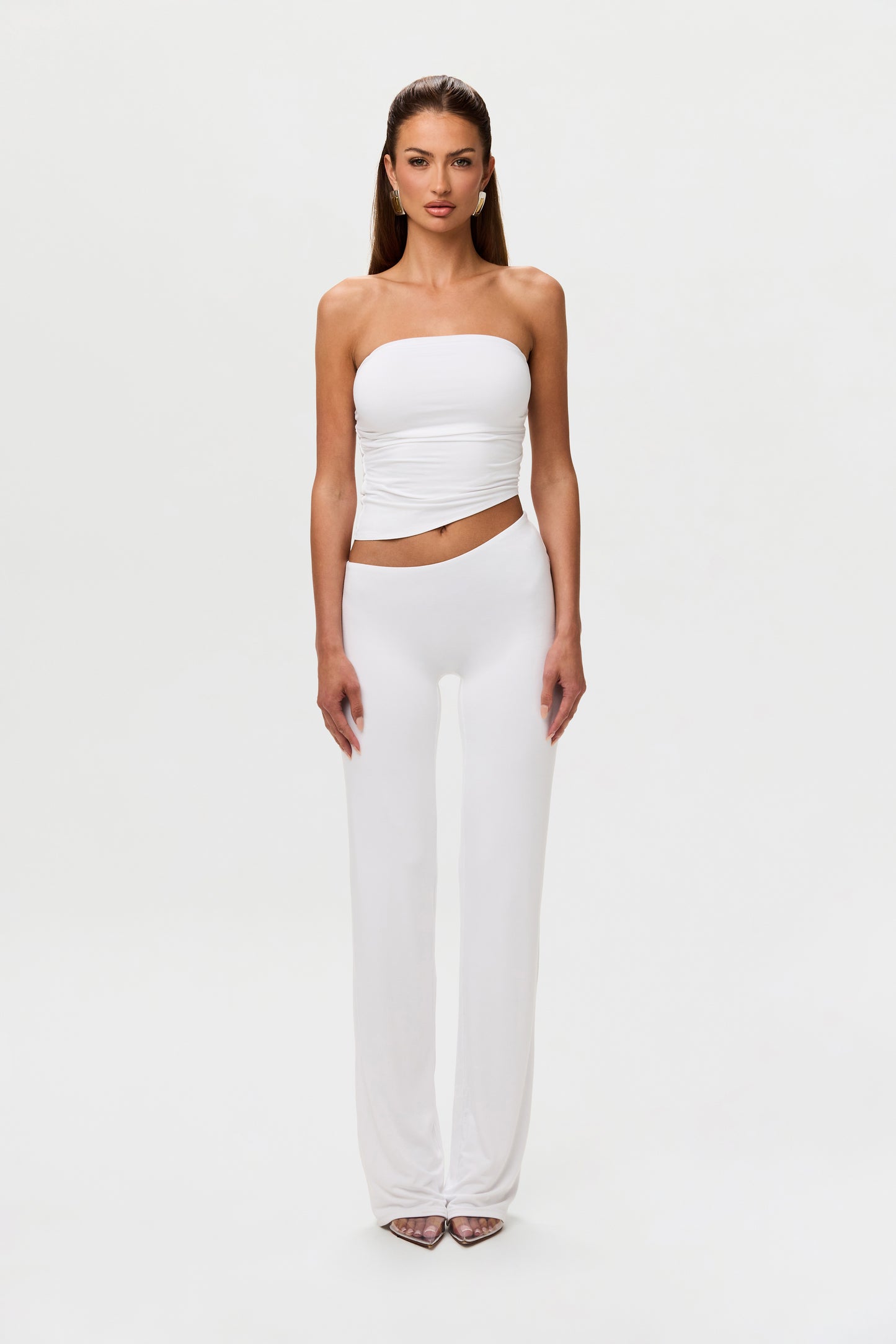 Smooth Shirred Tube Top