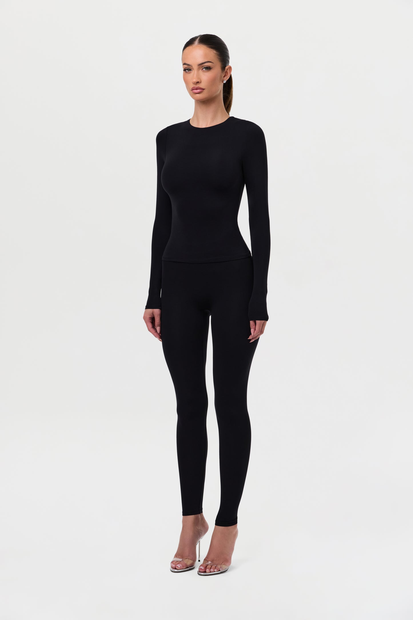Naked Crewneck Top