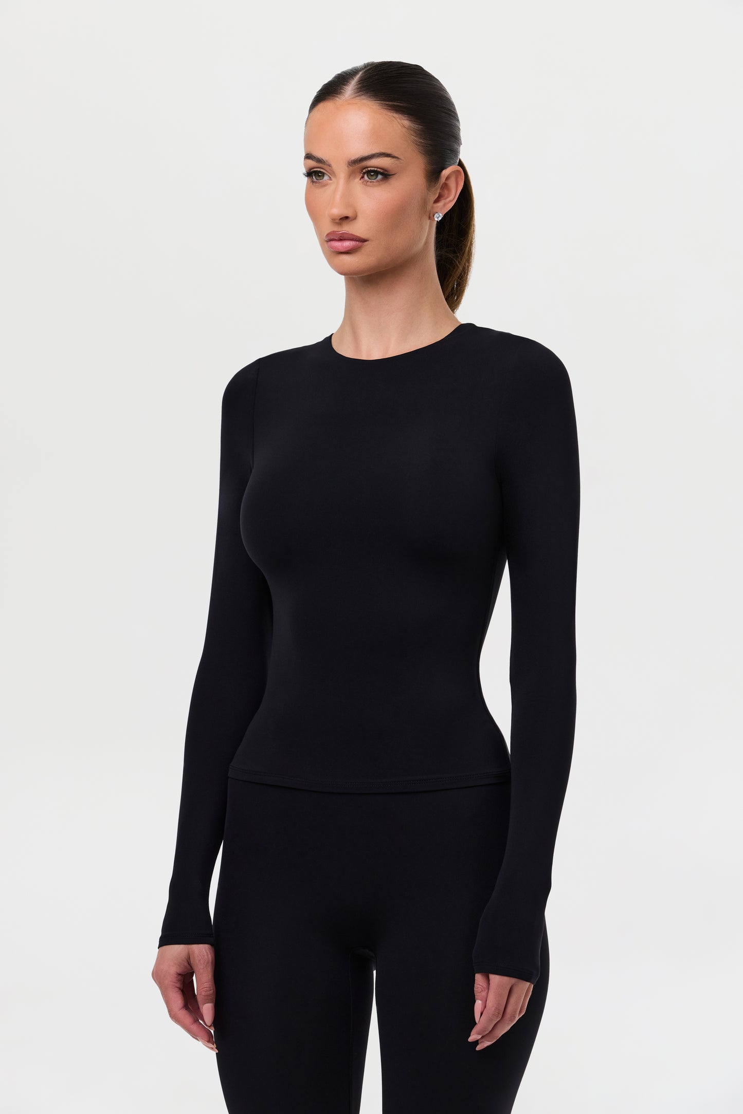 Naked Crewneck Top