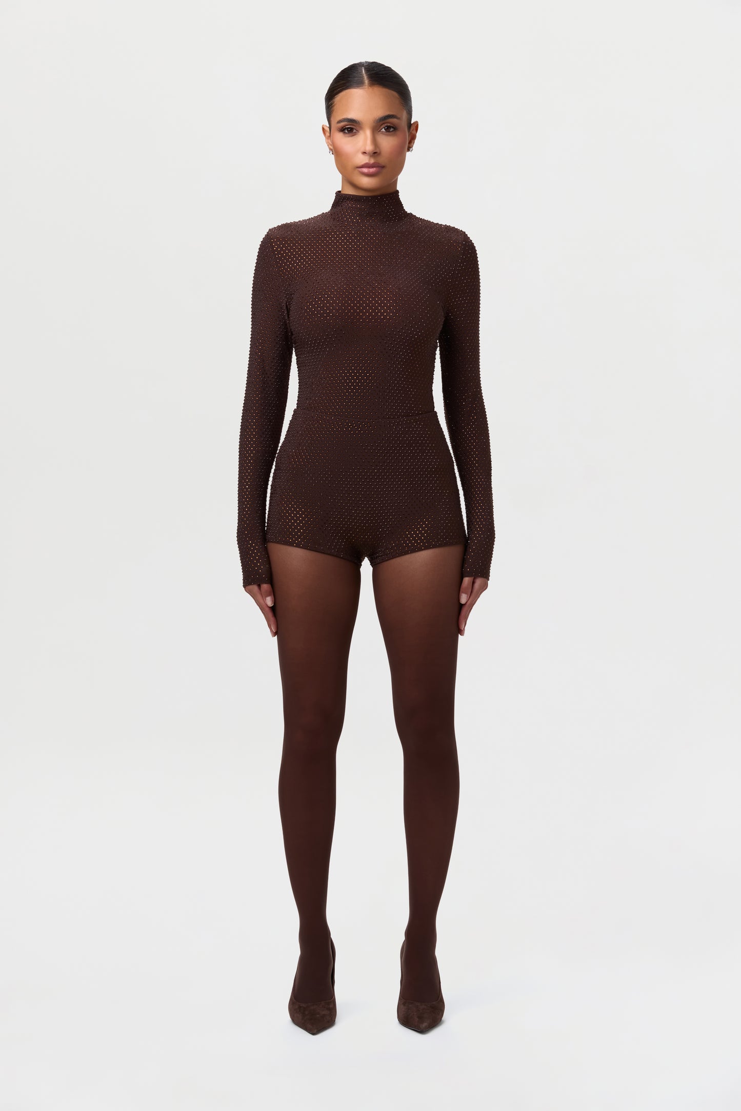 Crystal High Waisted Hot Pants