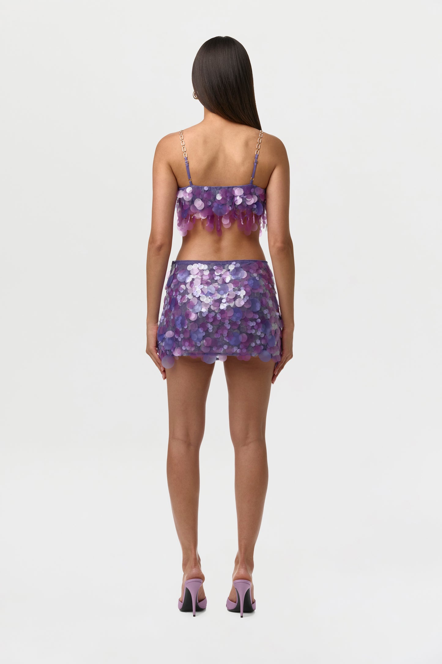 Sequin Micro Mini Skirt
