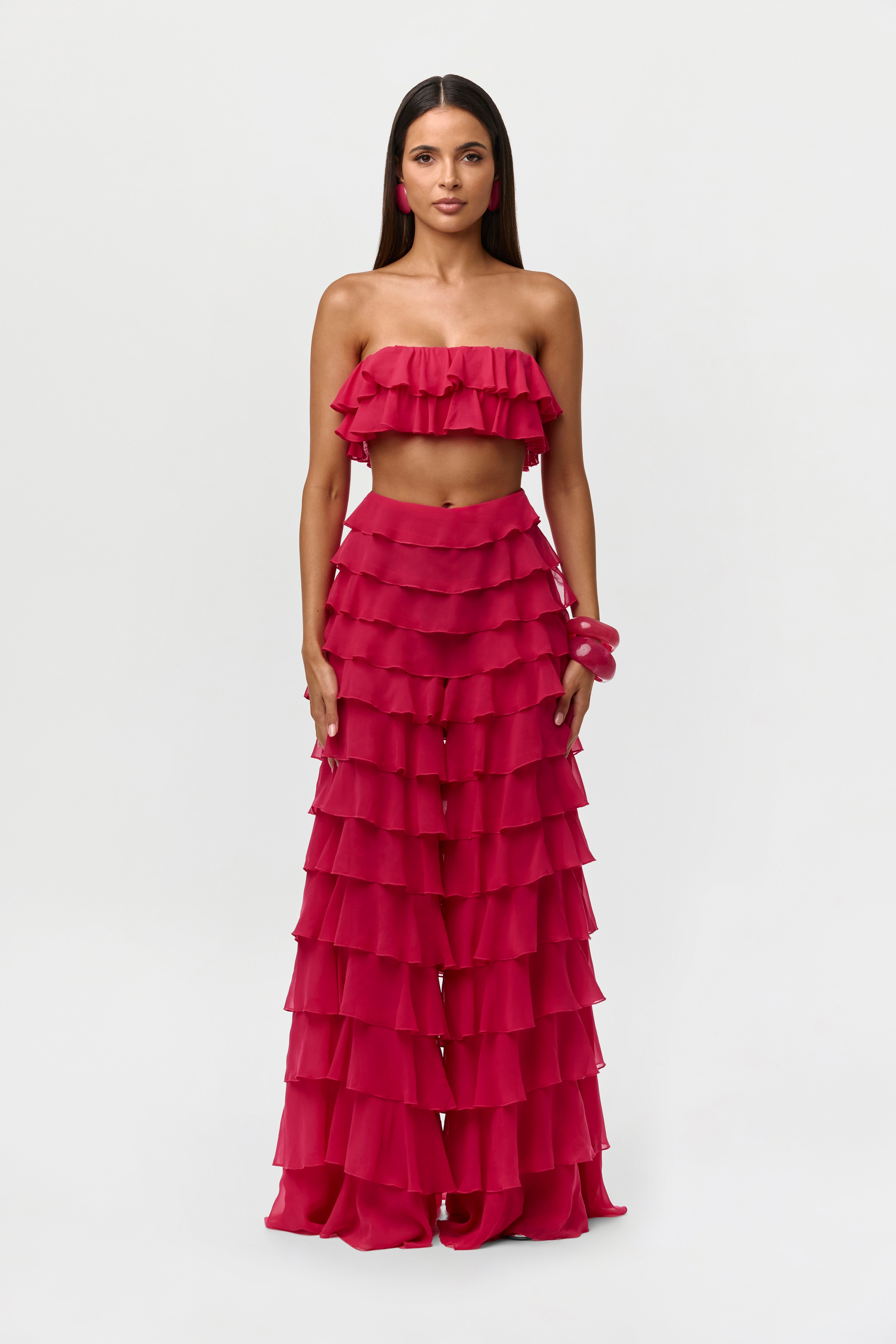 chiffon dress pants for women heipeiwa Women's Chiffon Wide Leg Palazzo Pants Flowy Casual Beach Party  Dress Long Pants Trouser Black at Amazon Women's Clothing store