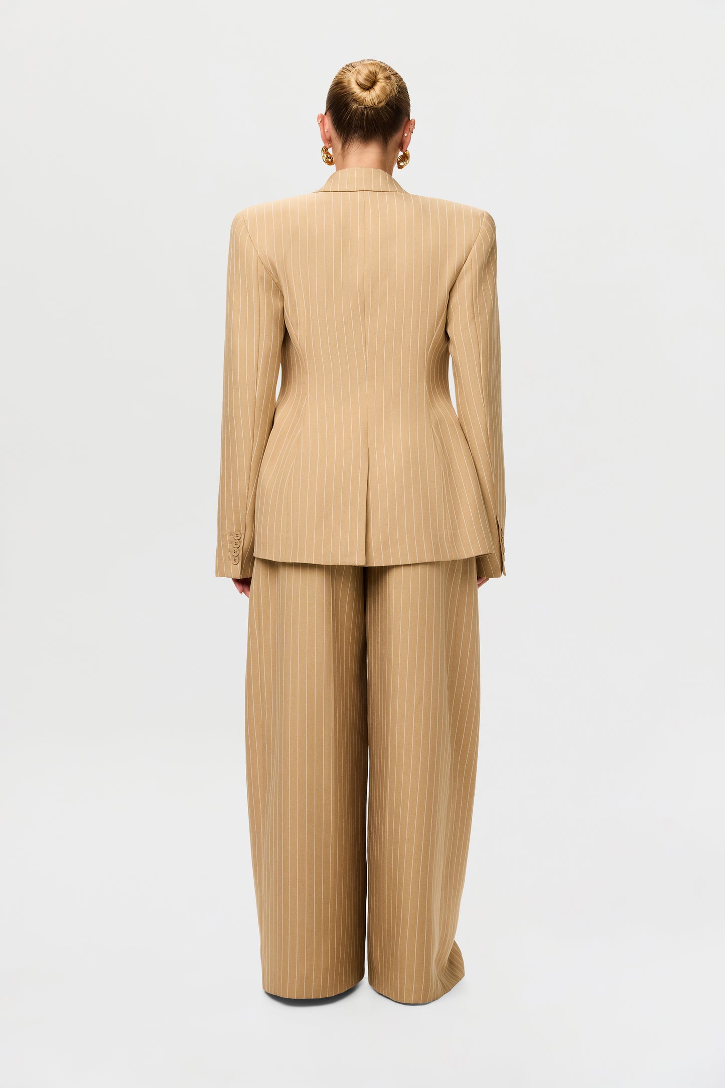 Pinstripe Suited Blazer